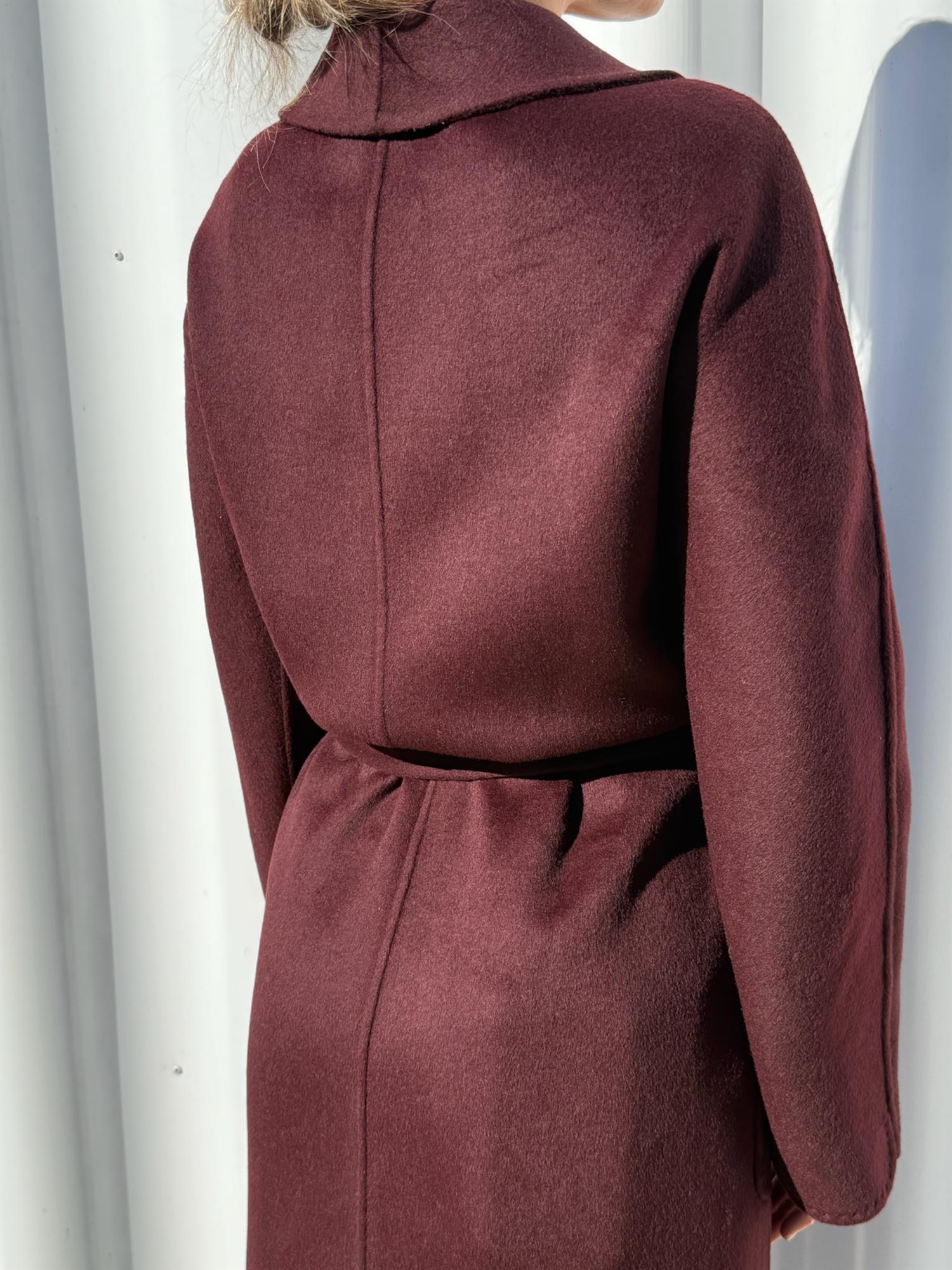 Kåpe - Cappotto Coat Burgundy