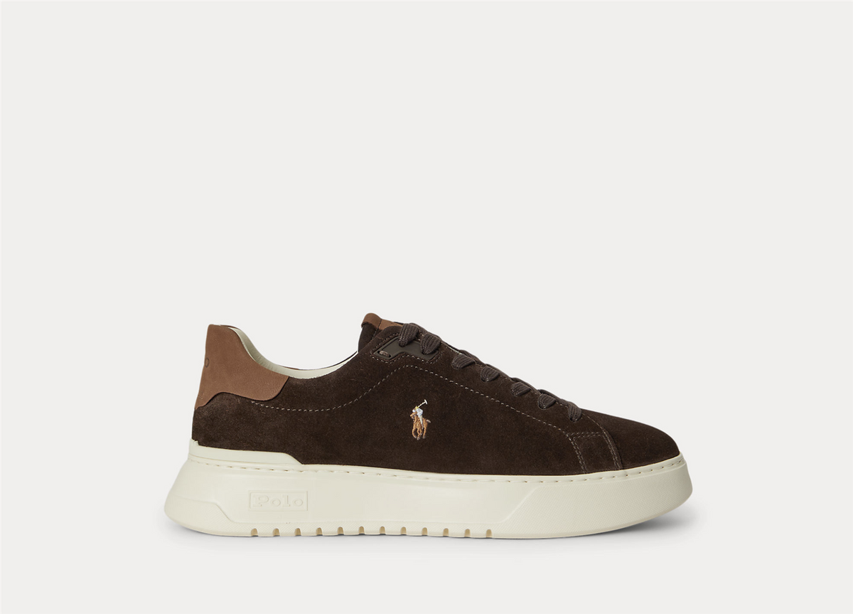Sneakers - Rlite Court Suede Sneaker Dark Chocolate