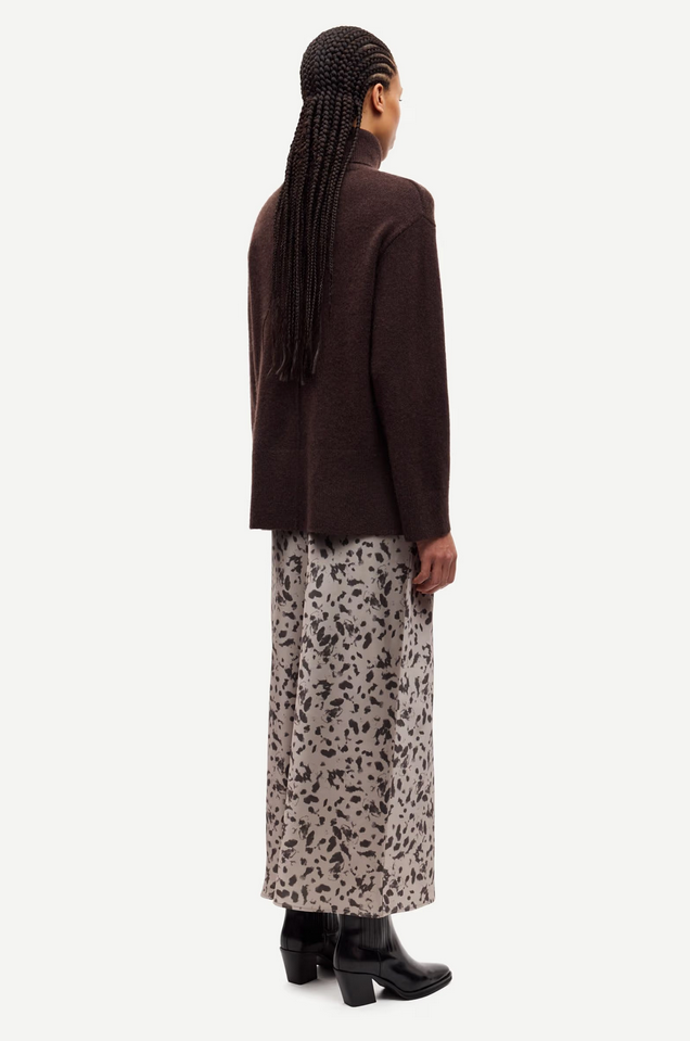 Genser - Samartina Turtleneck 15722 Black Coffee