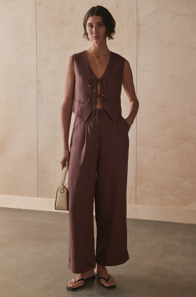 Vest - The Drita Vest Cinnamon