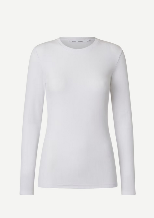 Topp - Alexa Longsleeve White