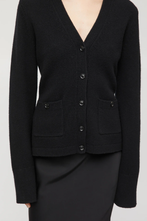 Cardigan - Adele Cardigan Jet Black