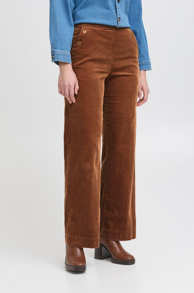 Kordbukse Irtwin Pants Cacao Nibs Brown