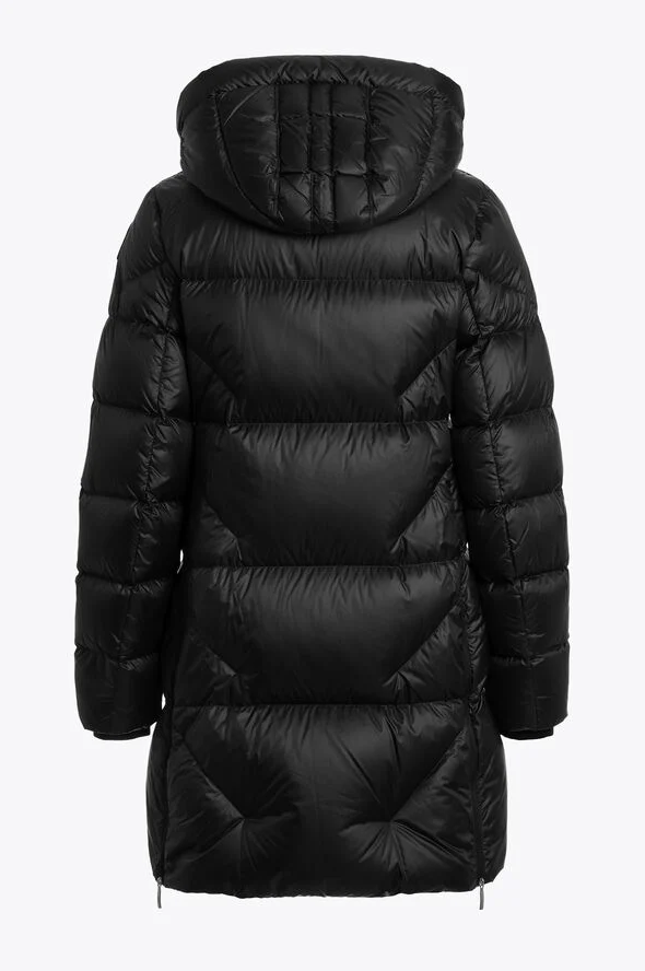 Jakke - Janet Hooded Down Jacket Black