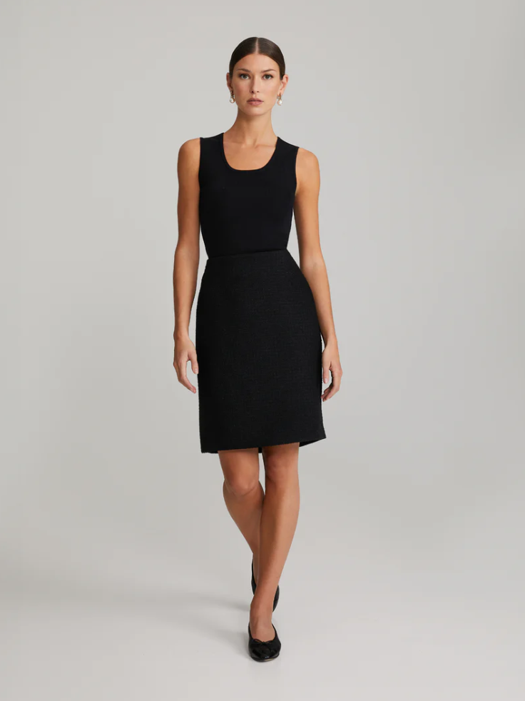 Topp - Hannele Knit Top Black