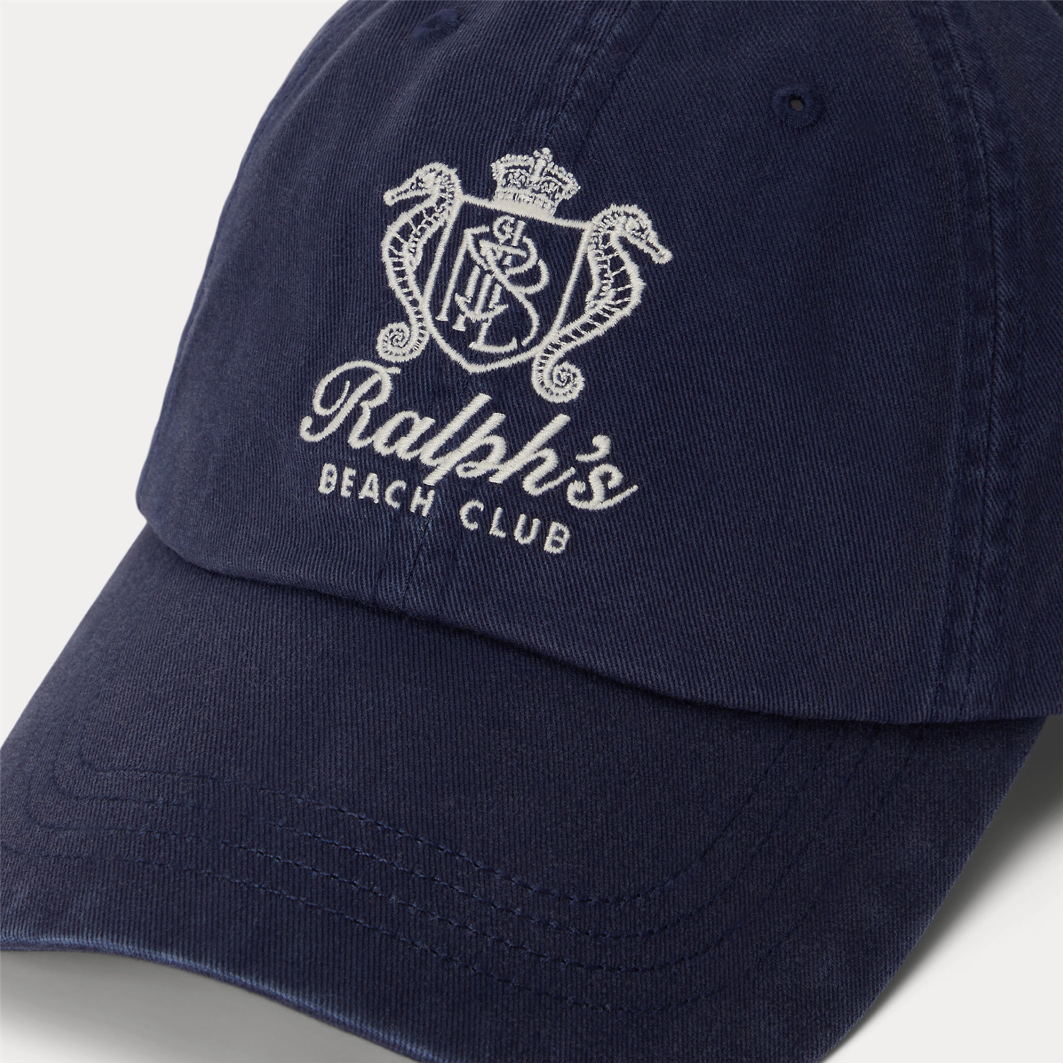 Caps - Ralphs Beach Club Twill Ball Cap Newport Navy