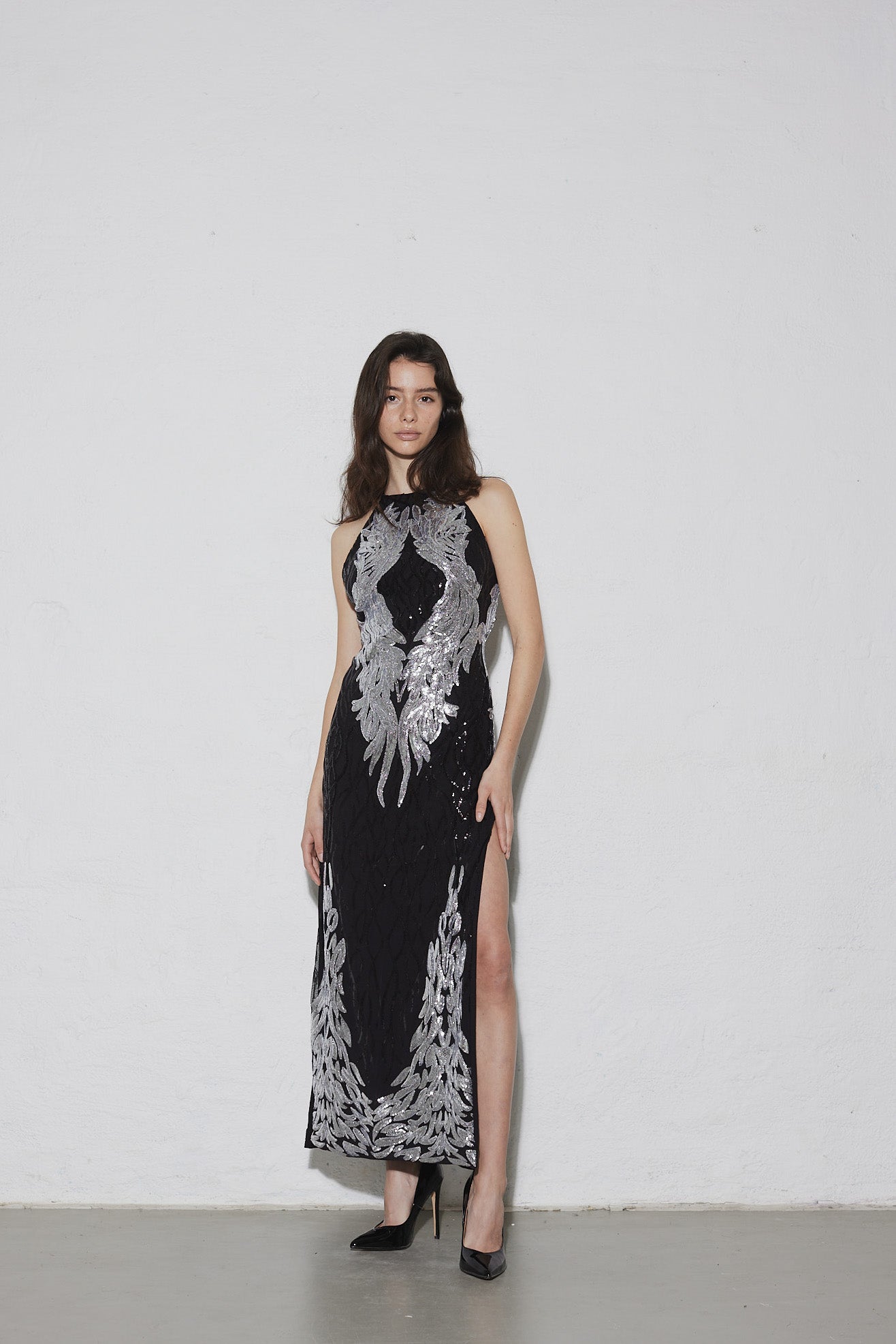 Kjole - Famous Dress Black / Silver