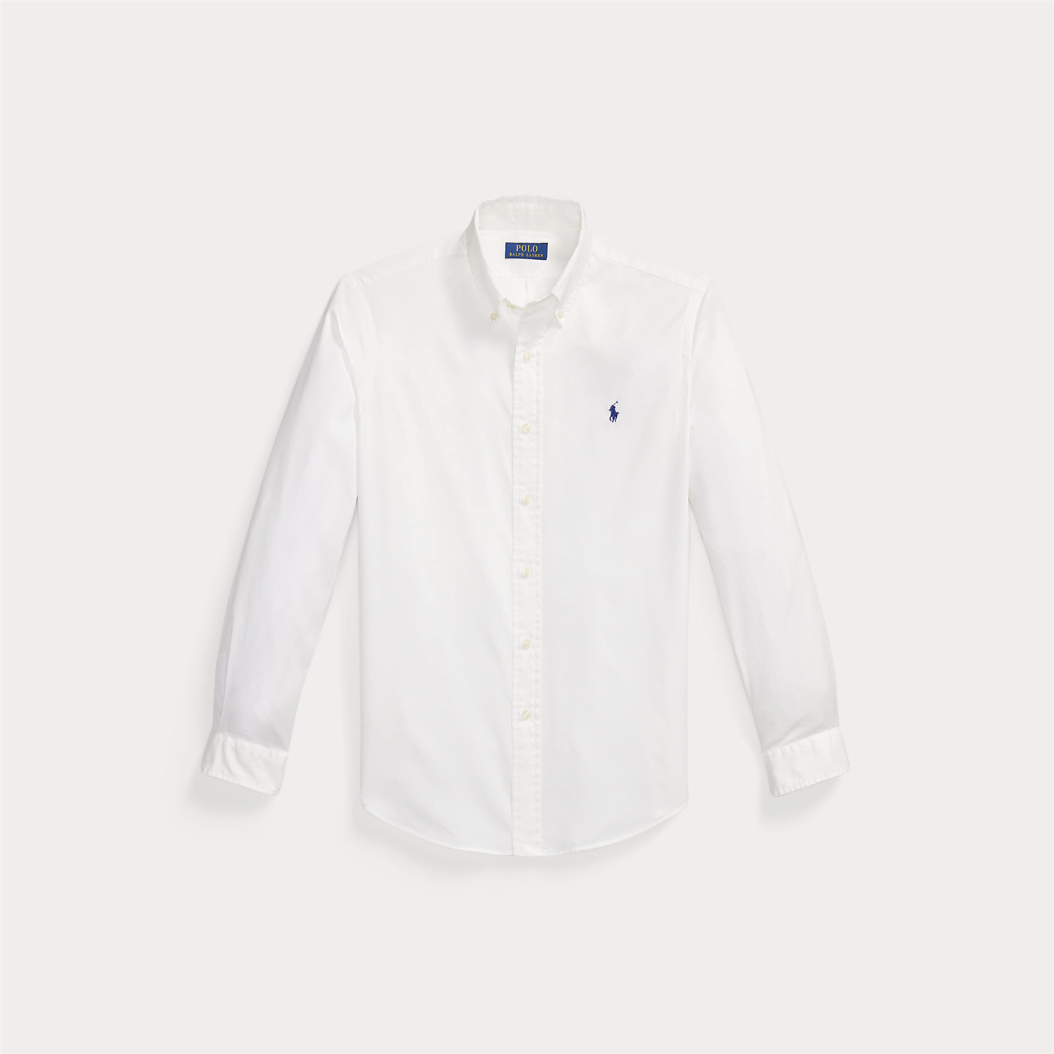 Skjorte - Custom Fit Featherweight Twill Shirt White