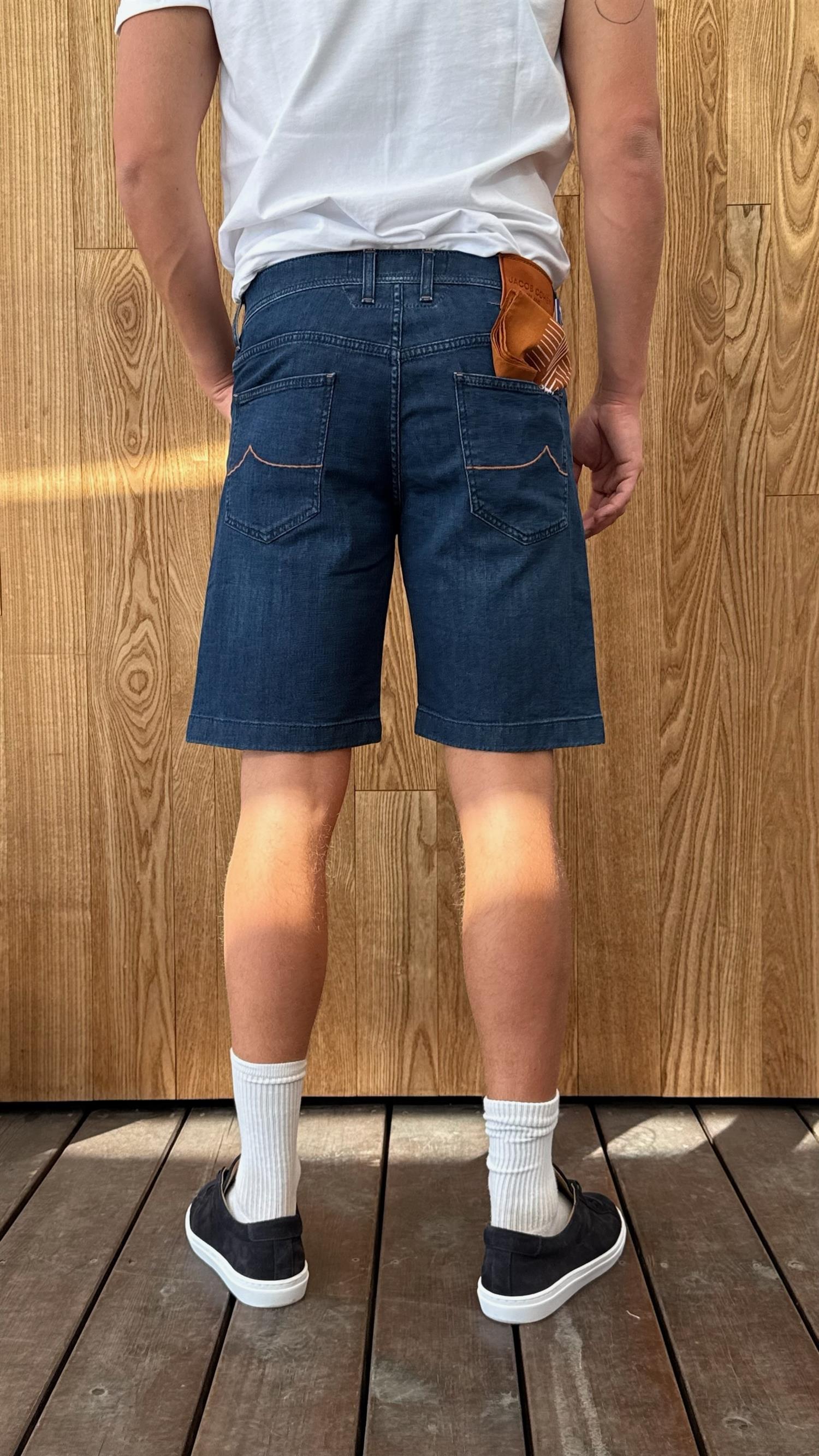 Denimshorts - Nicolas Shorts Denim Blue