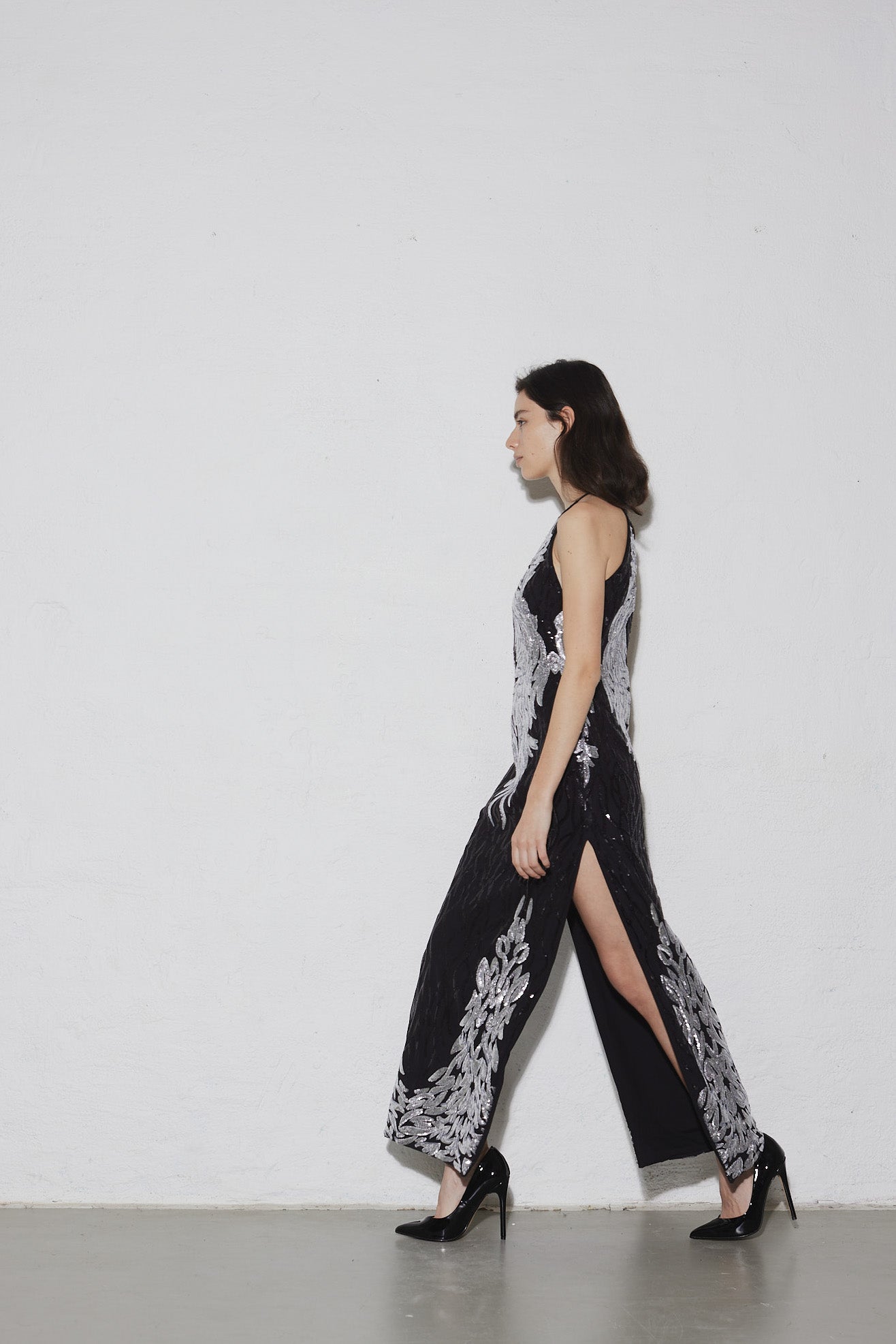 Kjole - Famous Dress Black / Silver