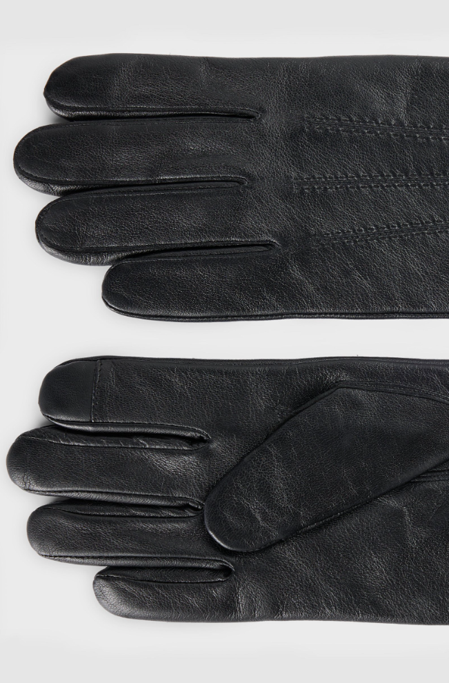 Hansker - Hainz Touchscreen-Friendly Gloves Leather Black