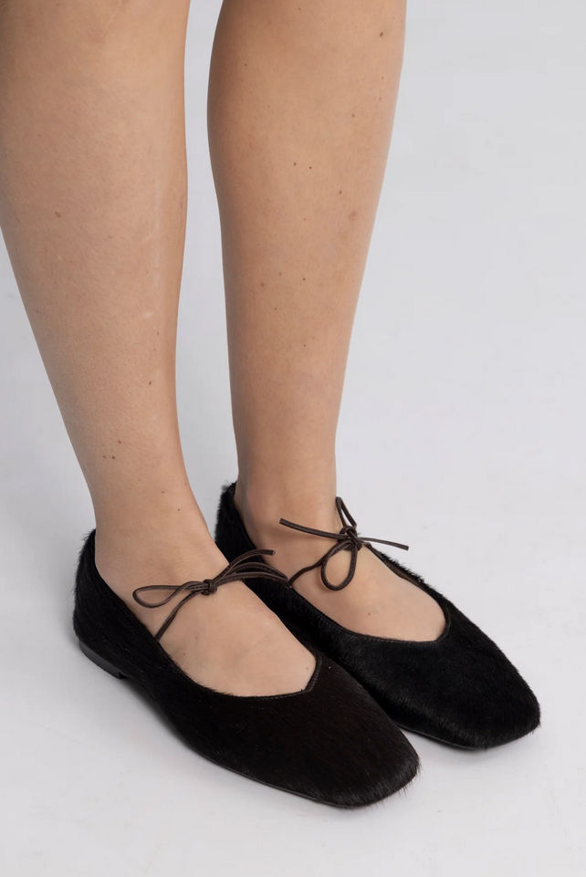Ballerinasko - Sway Soft Brown Leather Ballet Flats