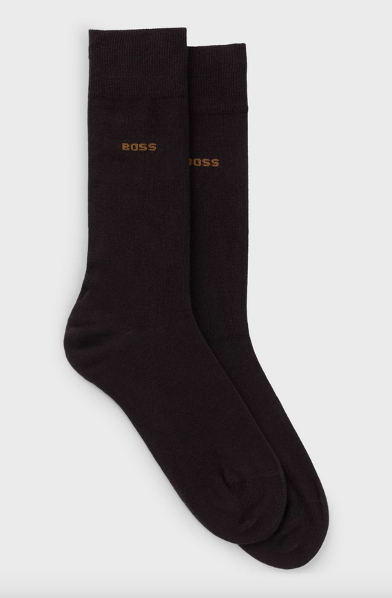 Two-pack socks Dark Brown