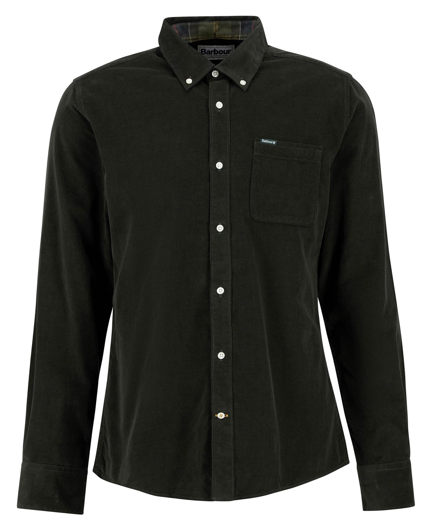 Skjorte - Ramsey Tailored Cord Shirt Olive
