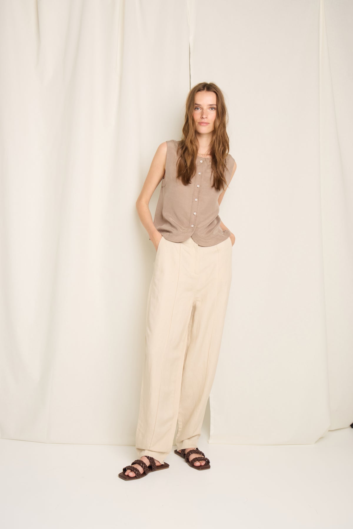 Bukse - Irtess Oyster Gray