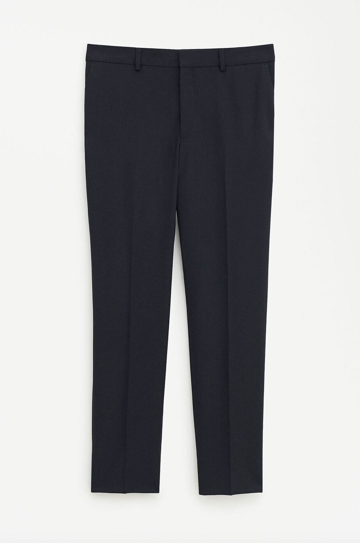 Bukse - Emma Cropped Cool Wool Trouser Black