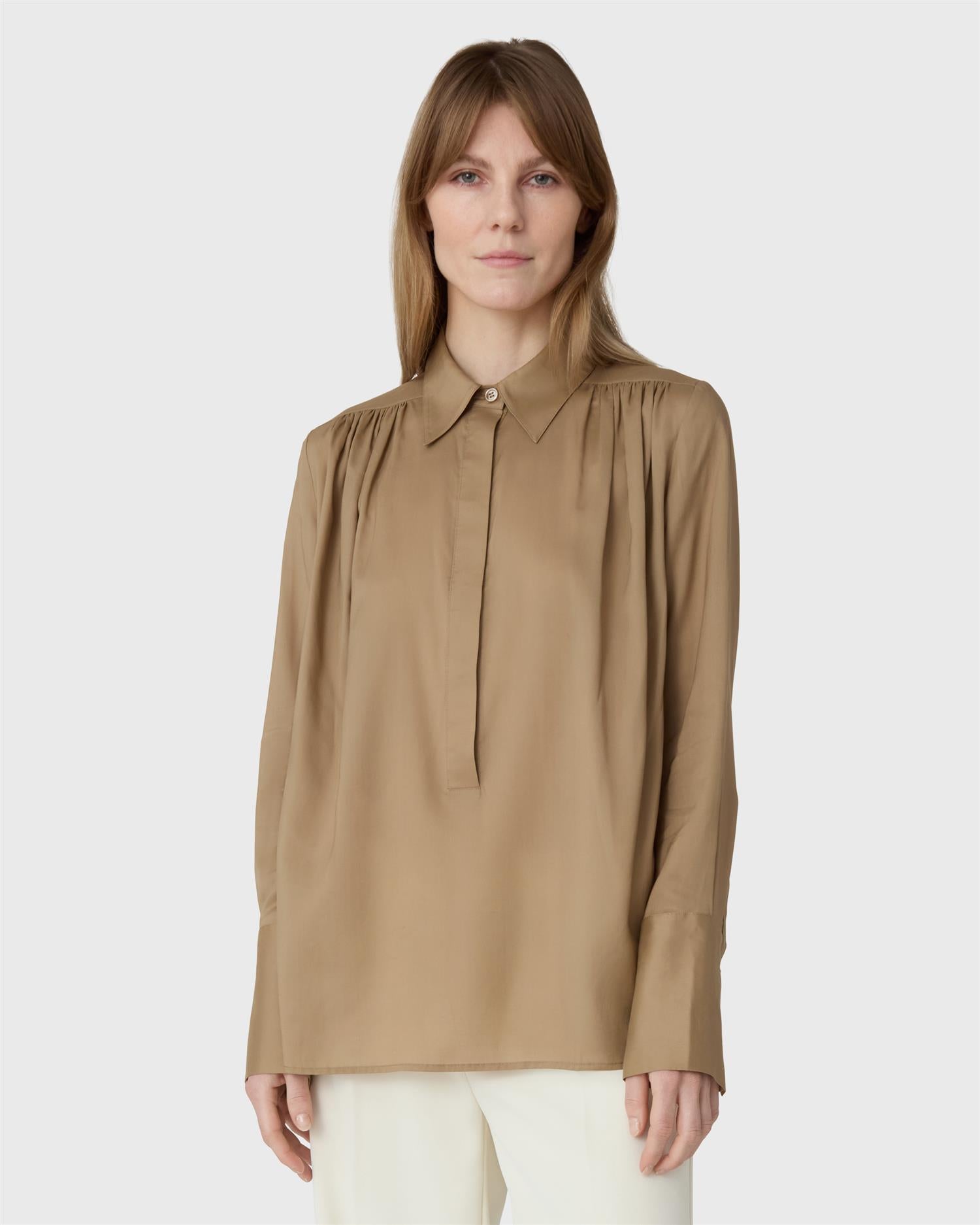 Bluse - Maya Blouse Toffee