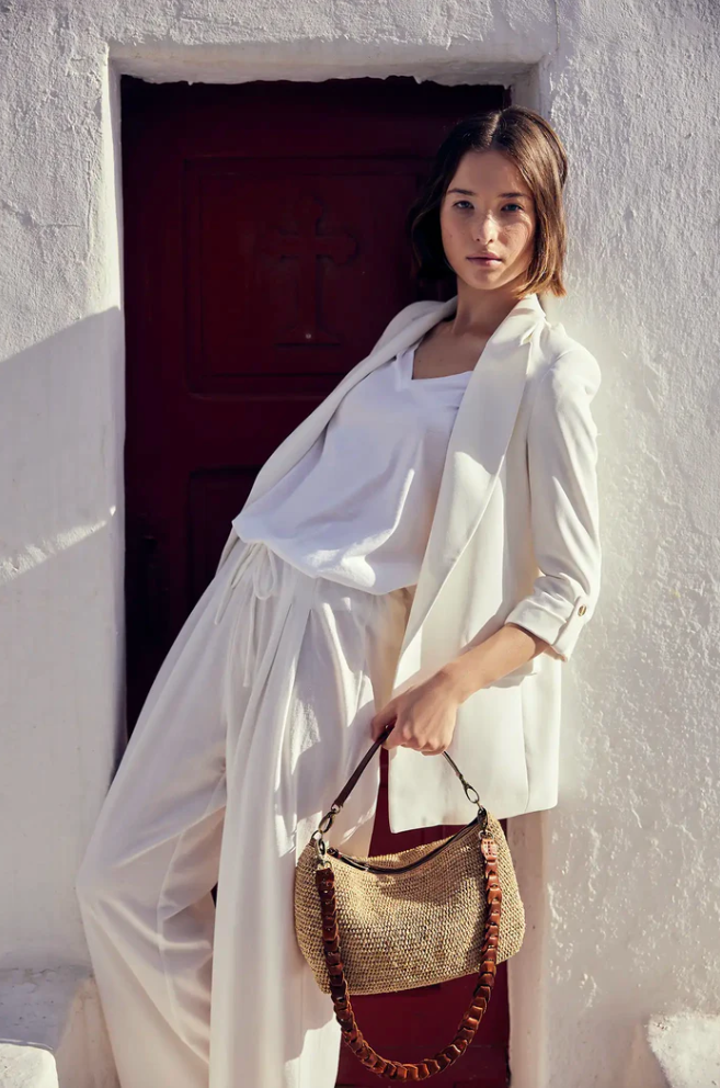 Veske - Mihaja Raffia Bag Tea