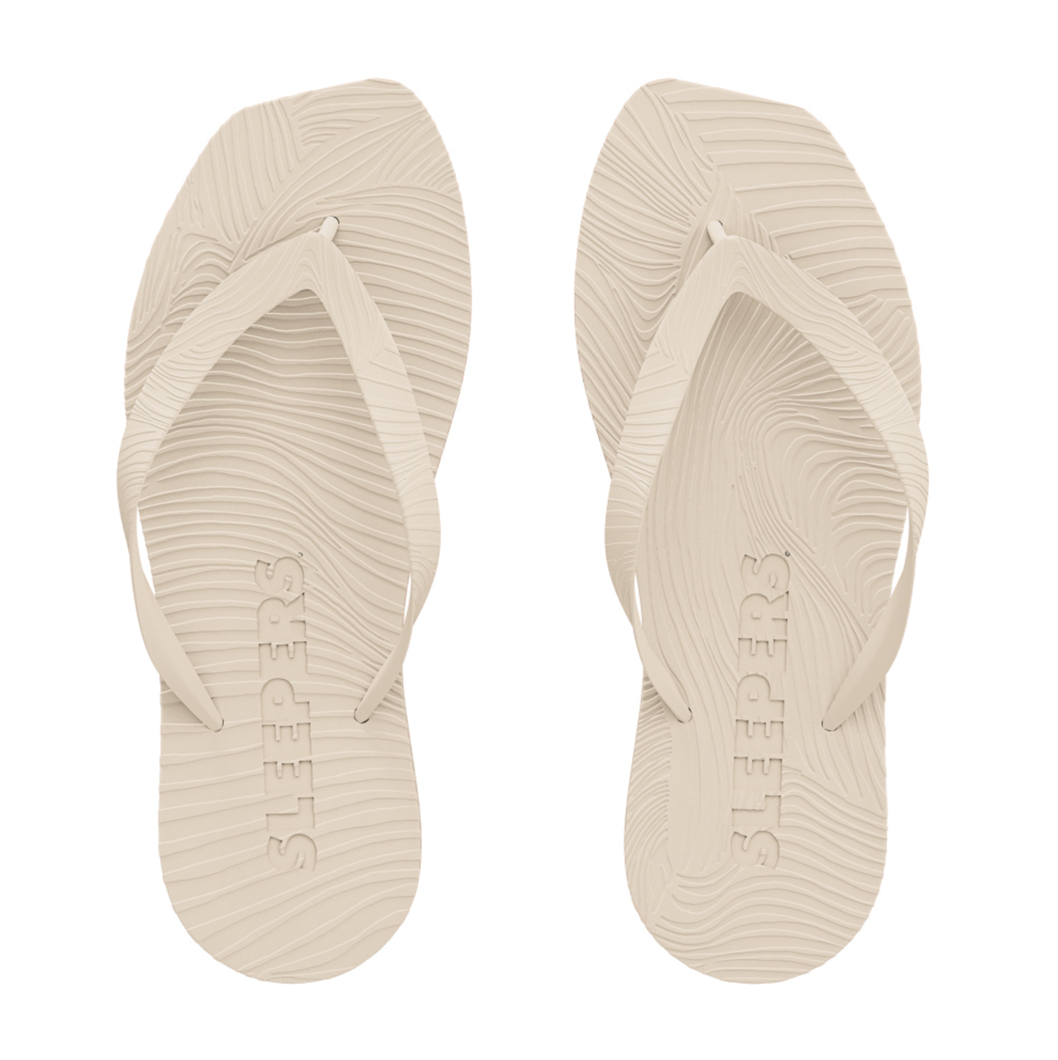 Sandaler - Tapered Platform Eggnog