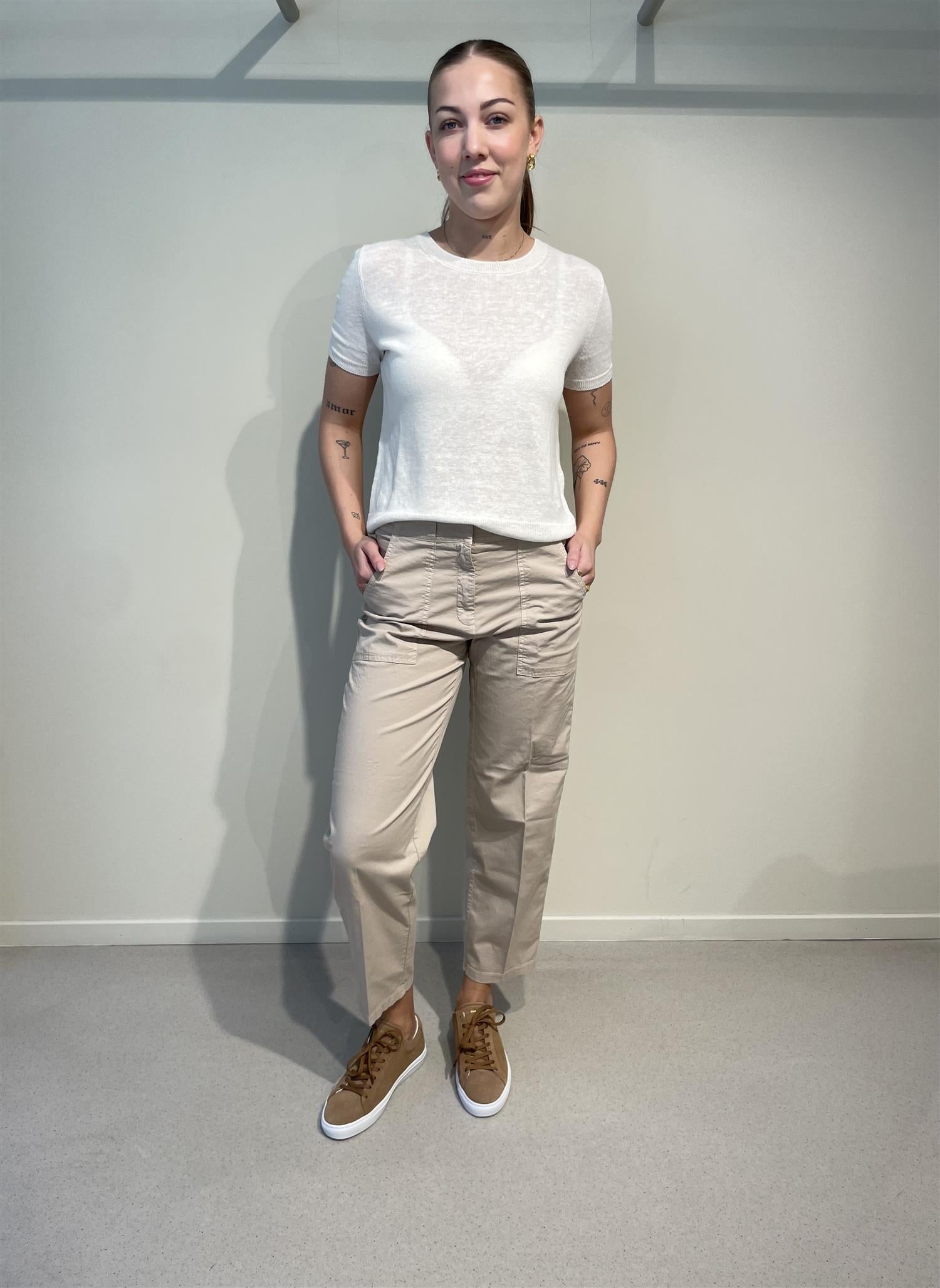 Bukse - Ella Utility Dark Sand