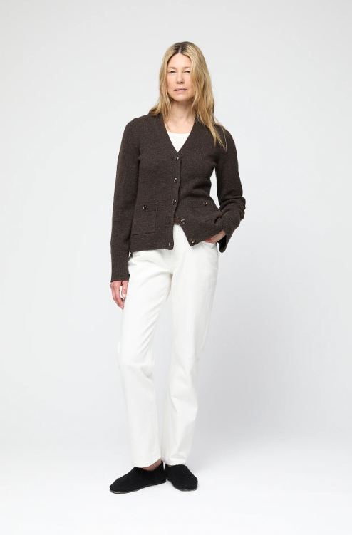 Cardigan - Adele Cardigan Coffee