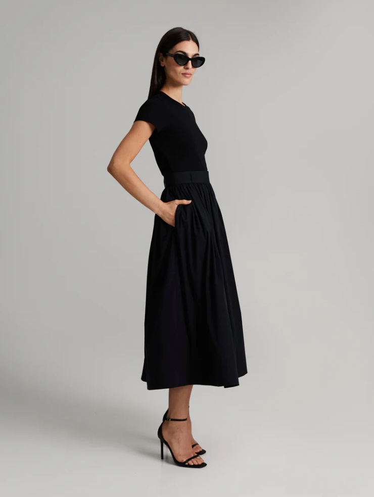Skjørt - Fiia 85 Skirt Black