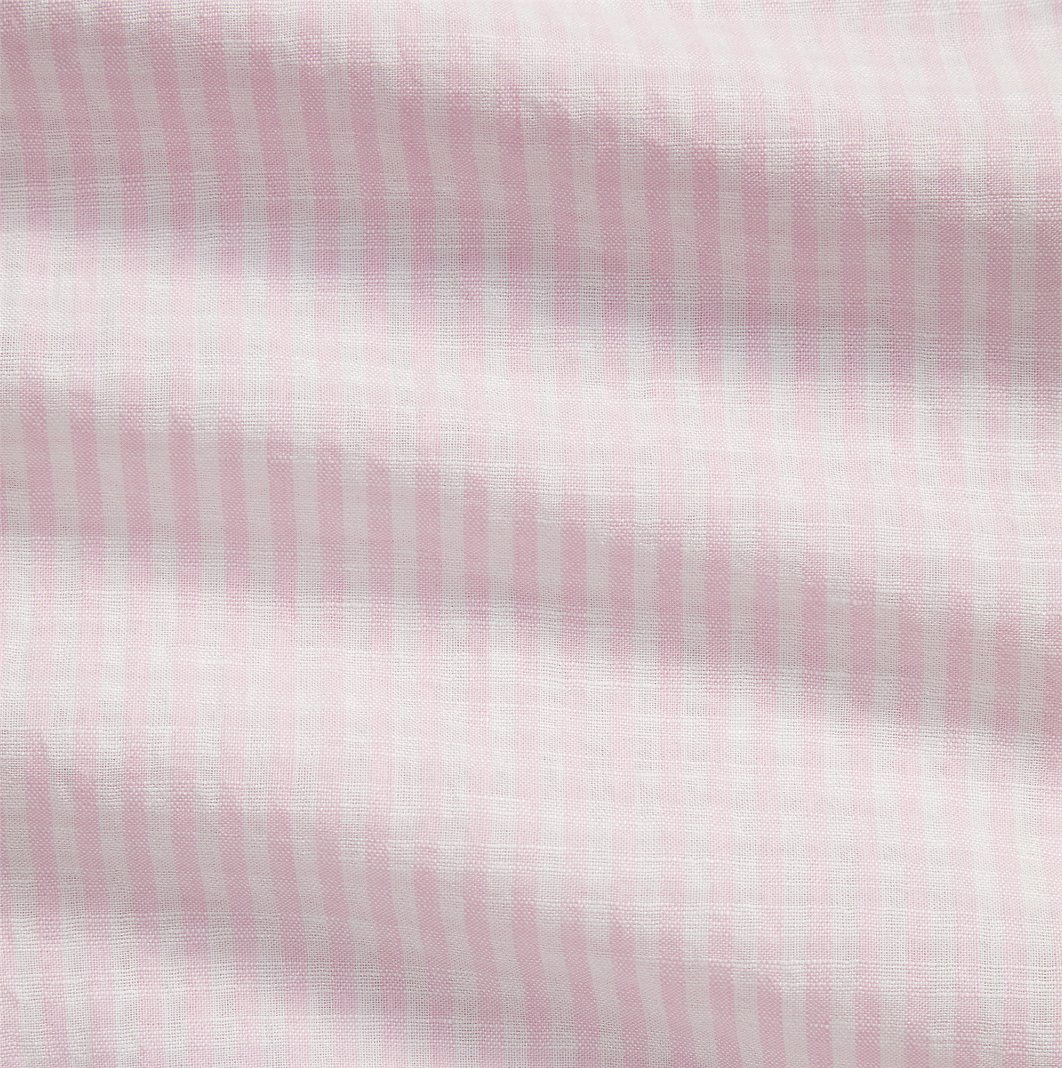 Skjorte - Custom Fit Striped Seersucker Shirt Pink / White
