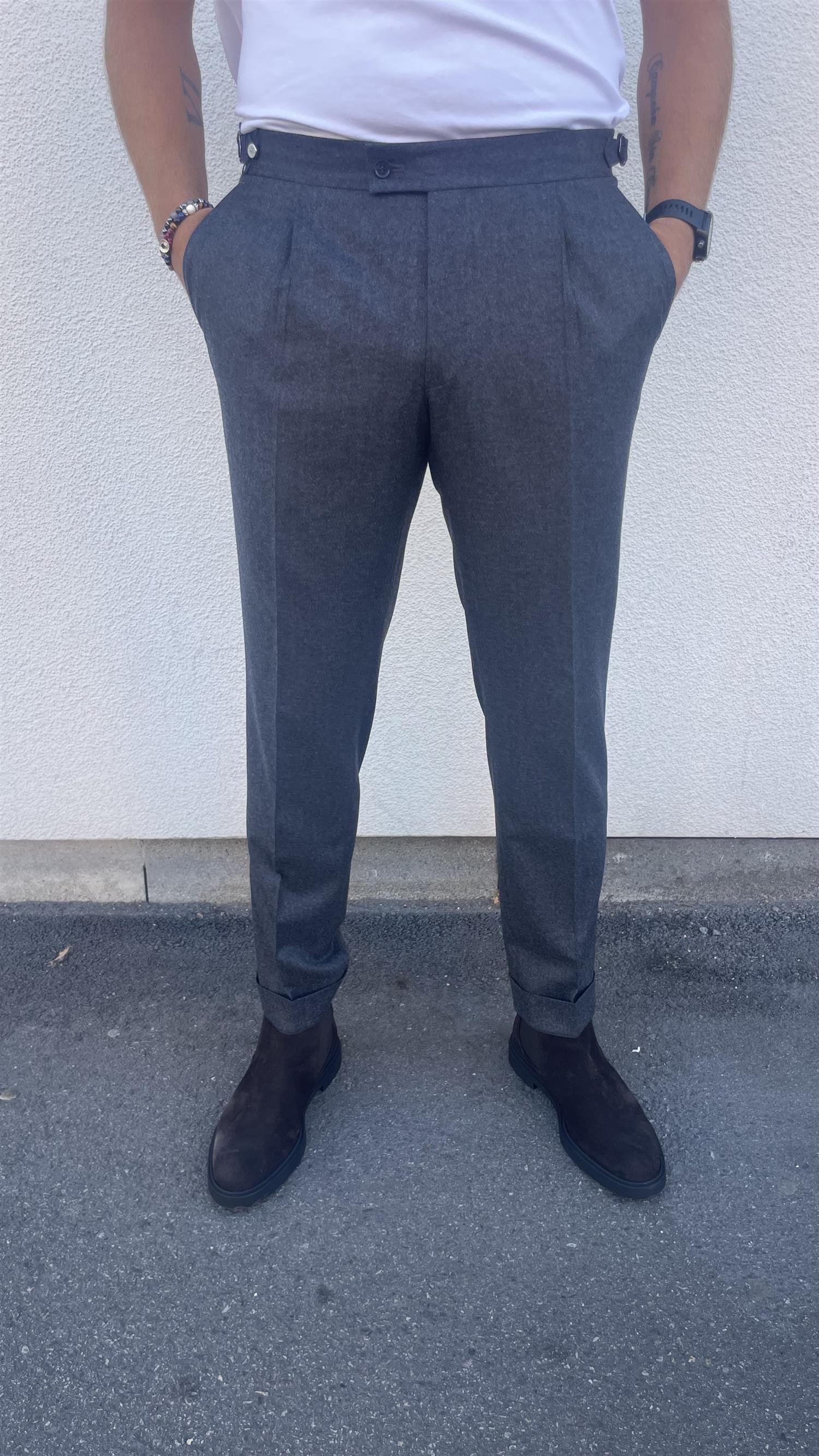 Bukse - Hanko 3 Dark Grey