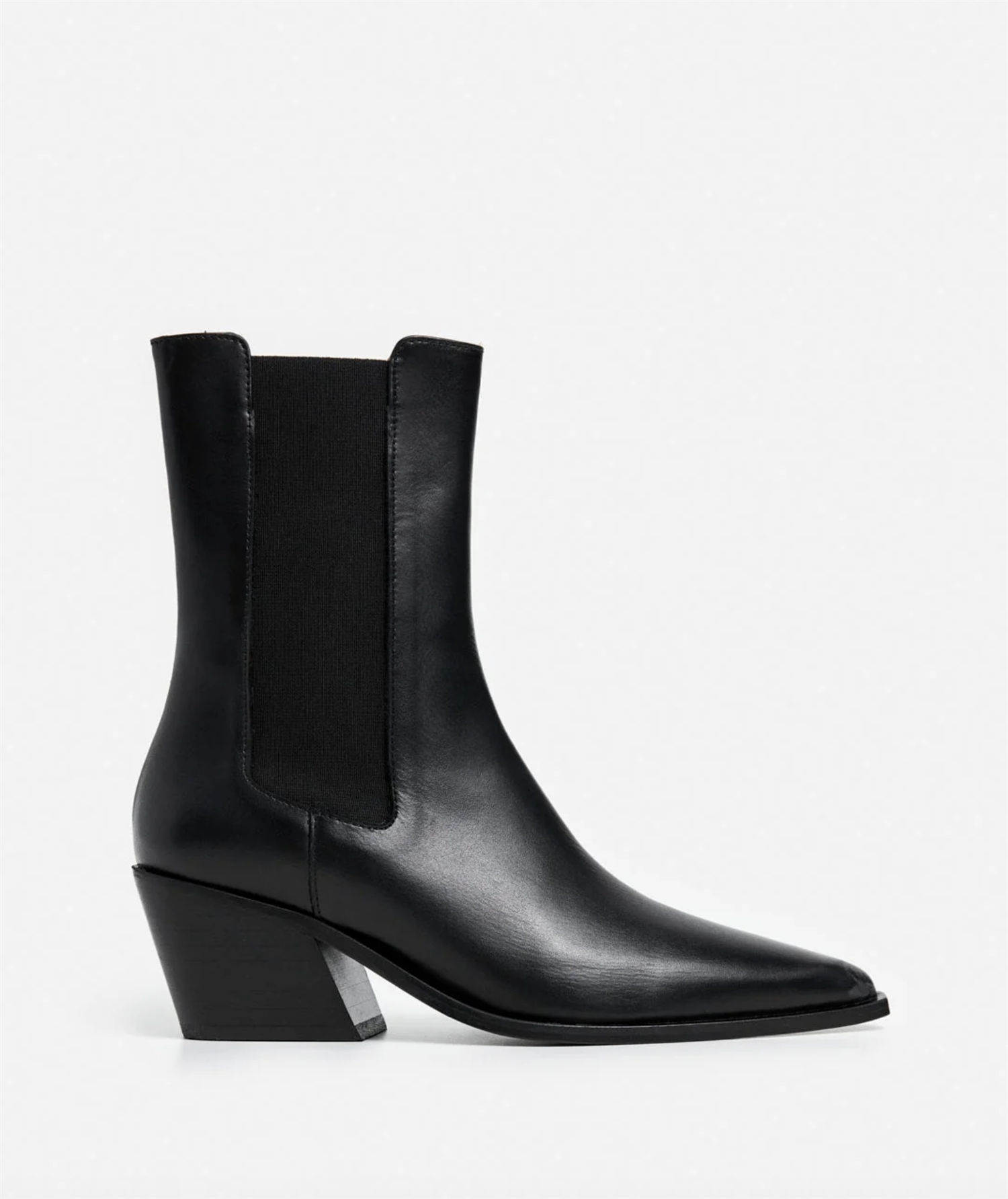 Skoletter - Sandra Leather Black Boot