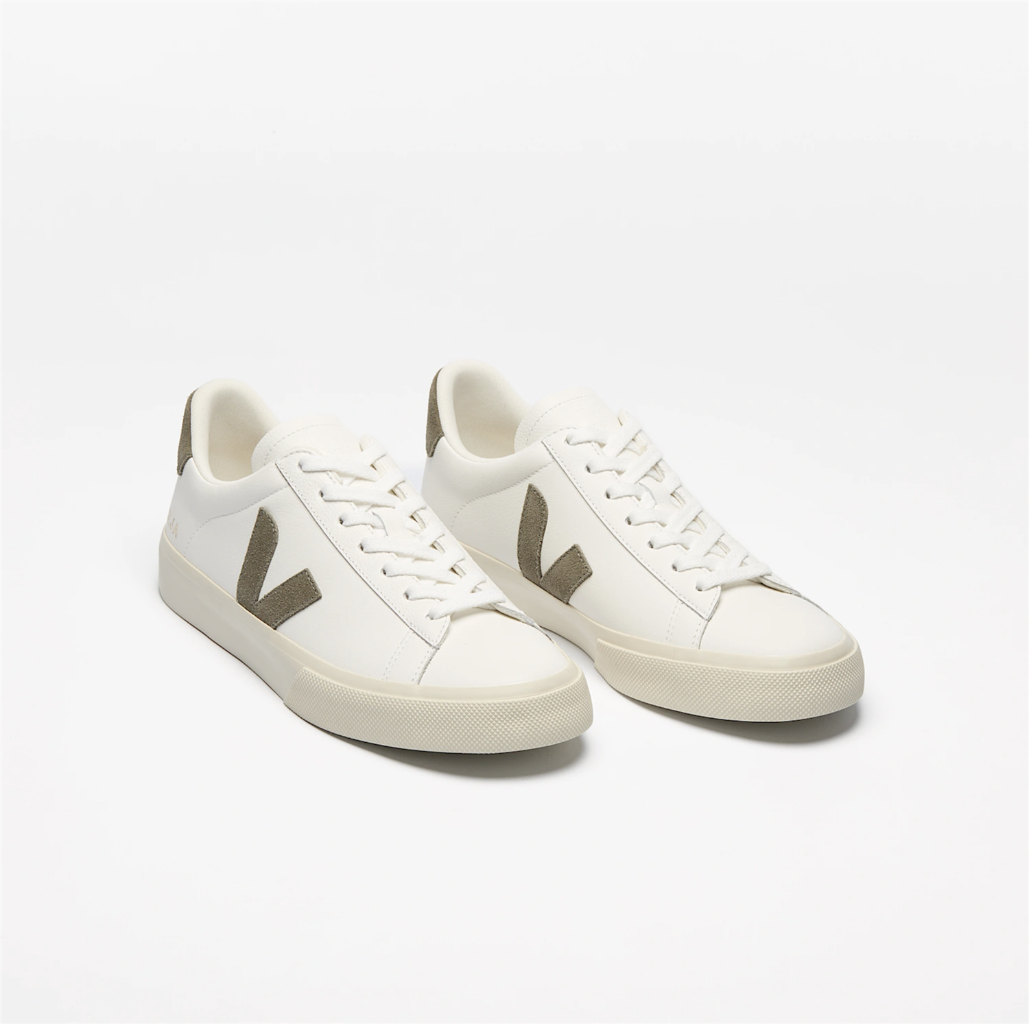 Sneakers - Campo Leather White Kaki M