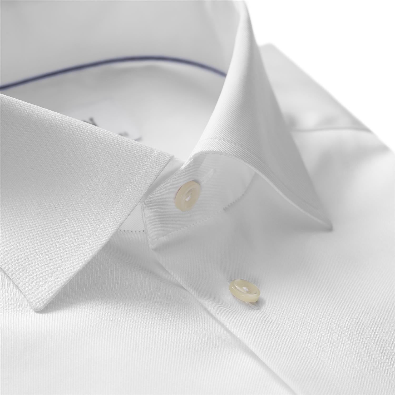 Skjorte - White Signature Twill Shirt Slim Fit
