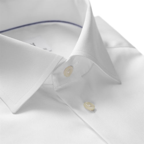 Skjorte - White Signature Twill Shirt - Slim Fit