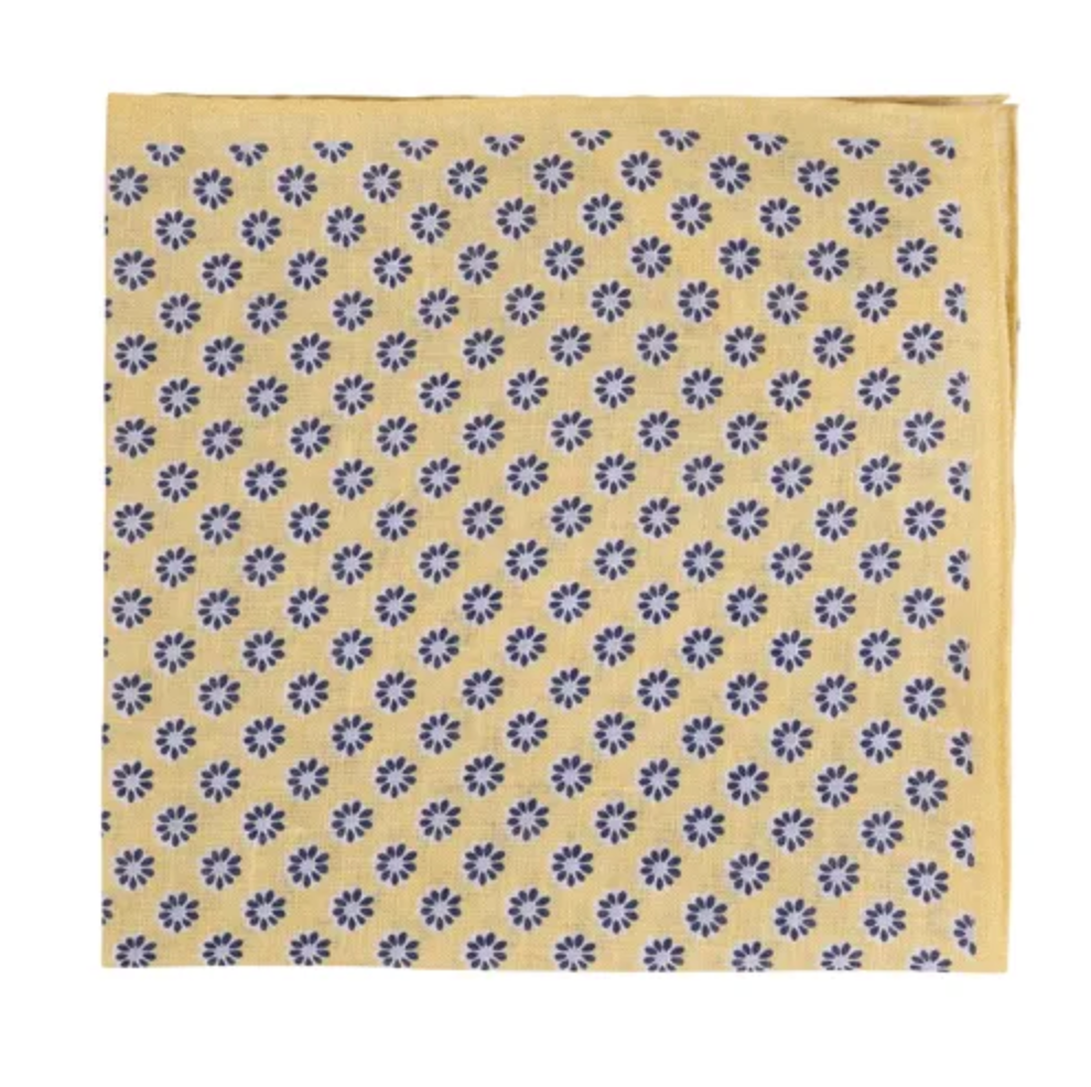 Tørkle - Yellow Melange Flower