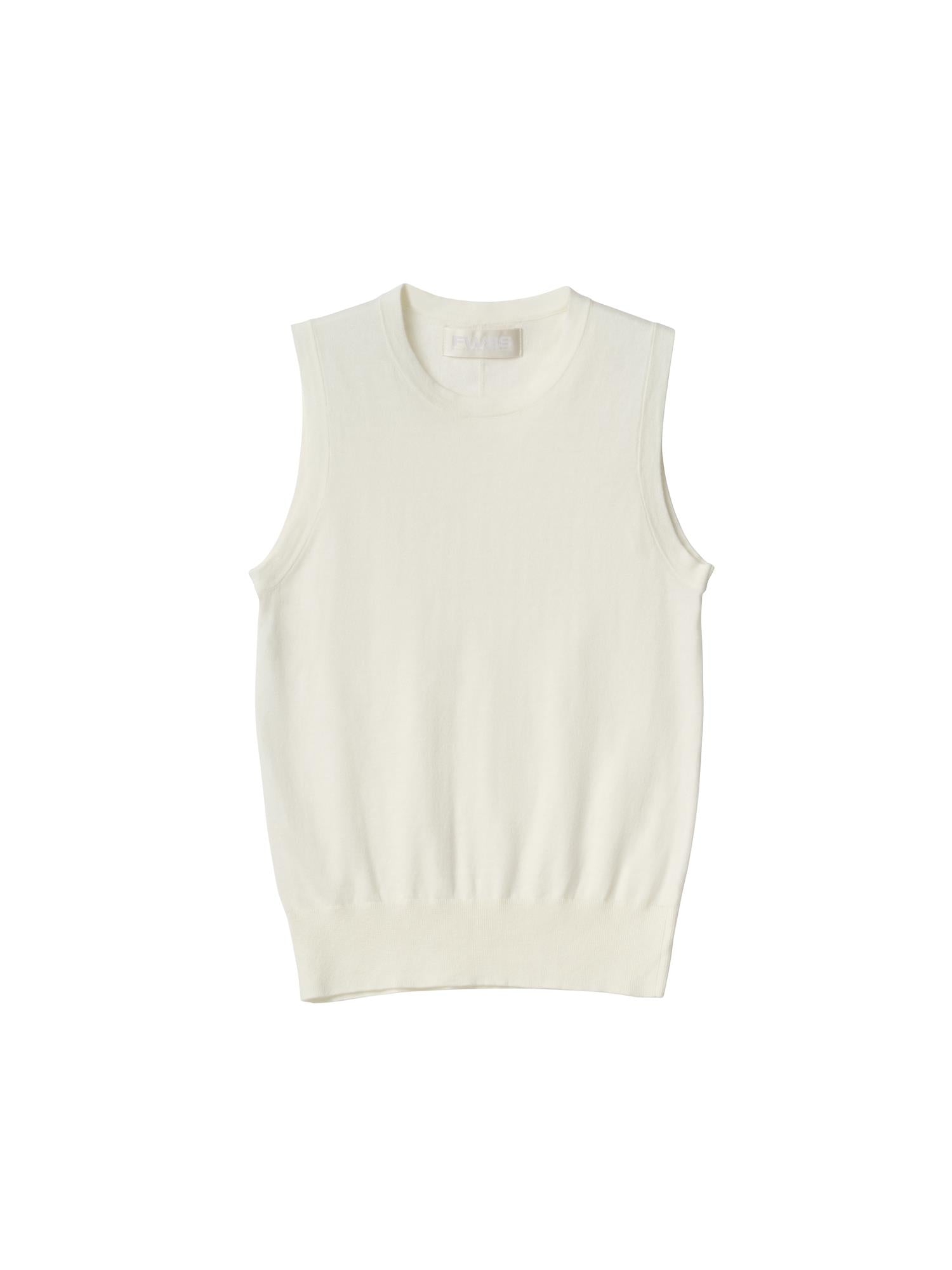 Singlet - Classic Cotton Tank Cream