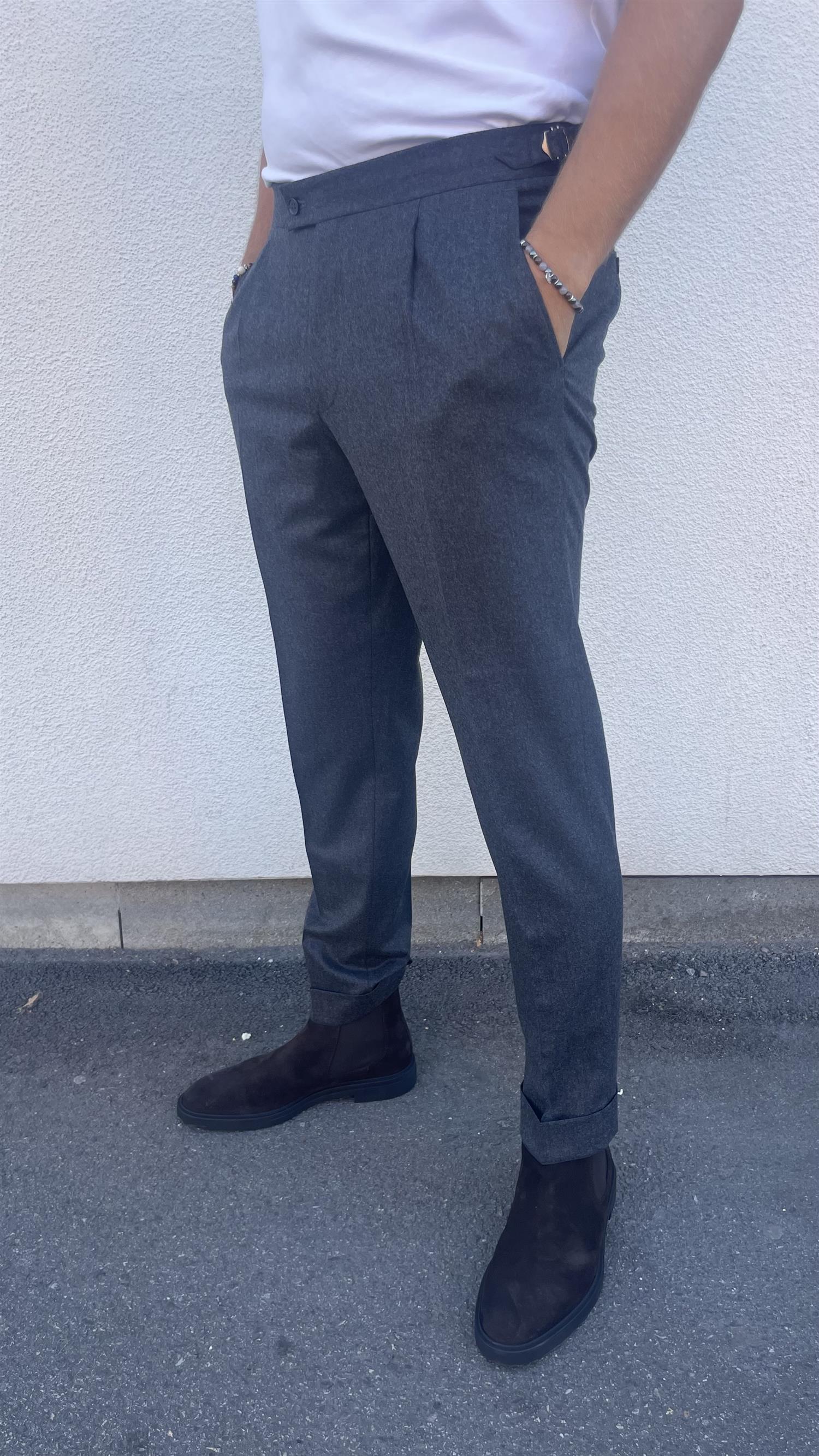 Bukse - Hanko 3 Dark Grey