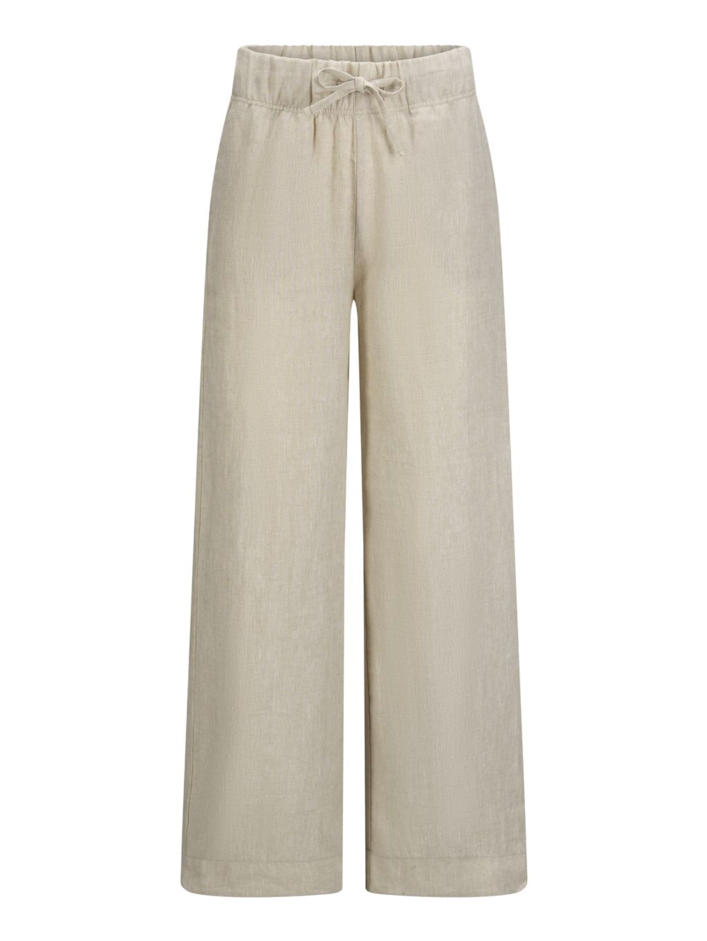 Bukser - Immi Linen Pants Beige Melange