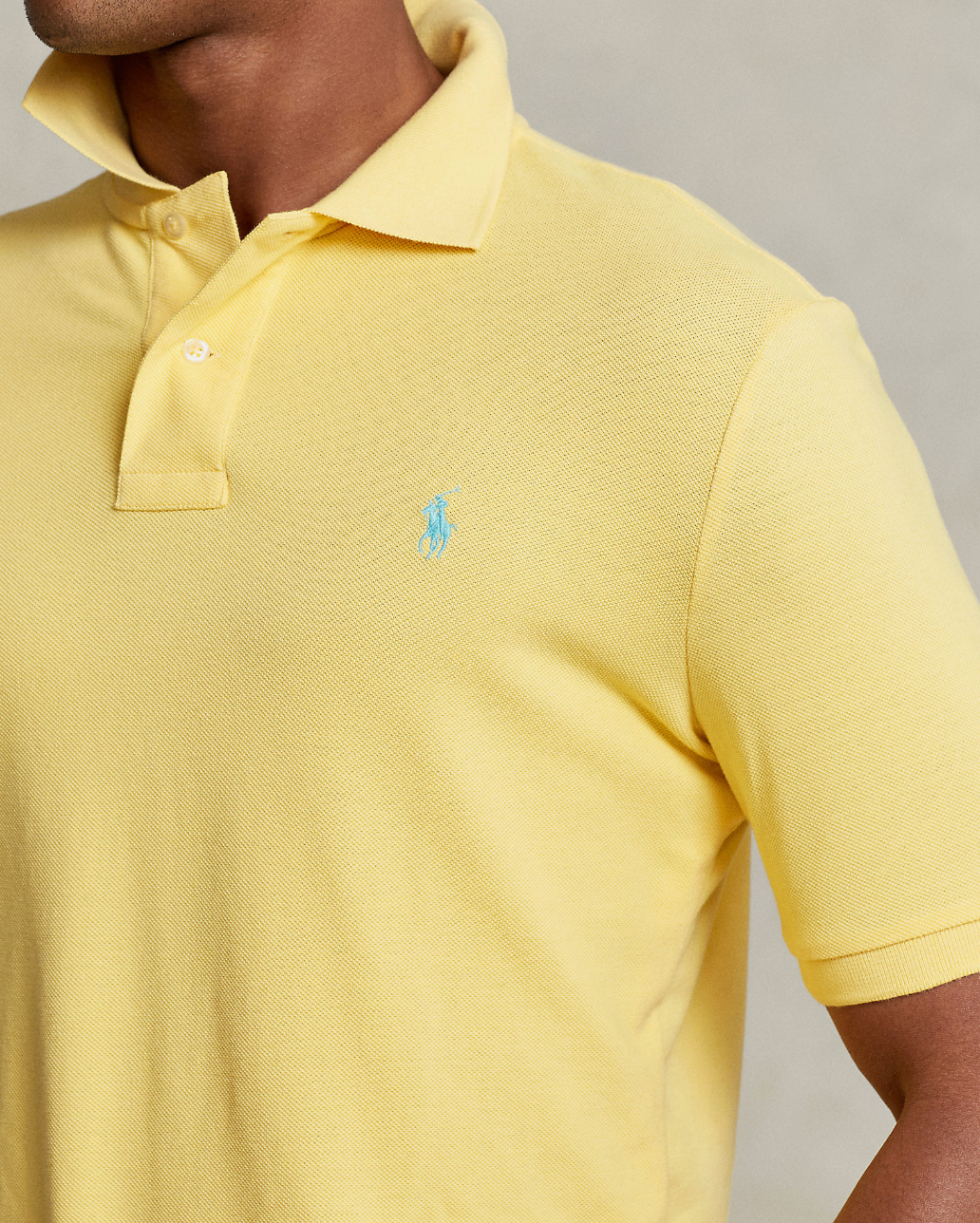Pique - The Iconic Mesh Polo Shirt Corn Yellow