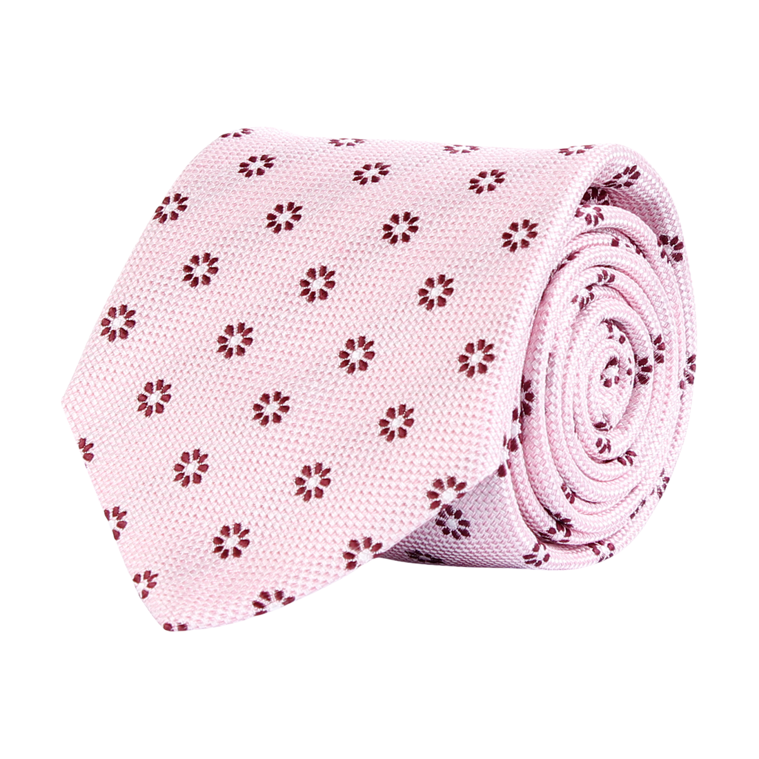 Slips - Classic Tie Flower Melange Light Pink
