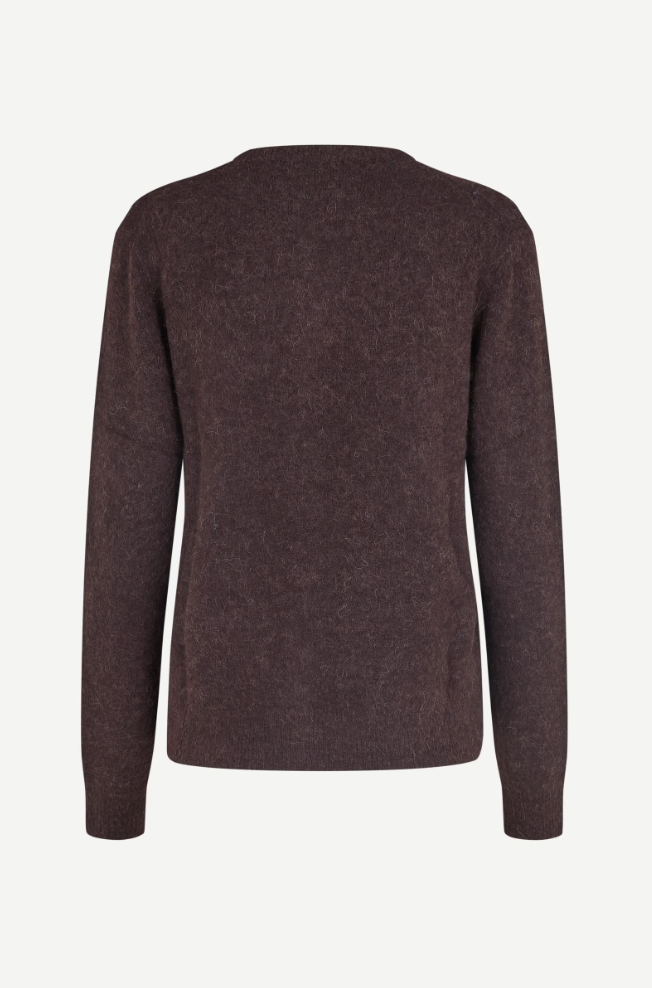 Cardigan - Nor Short Cardigan Black Coffee