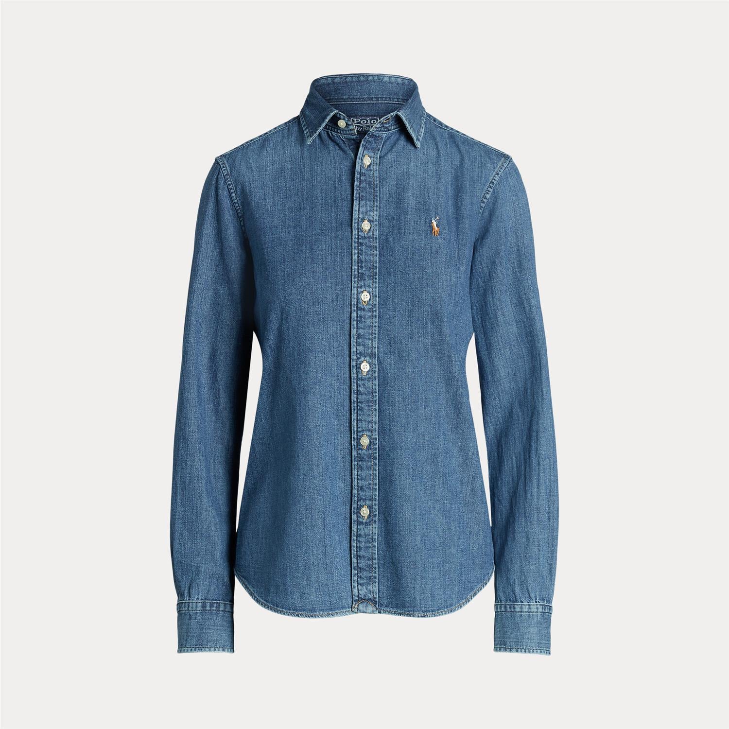 Skjorte - Slim Fit Denim Shirt Merced Wash