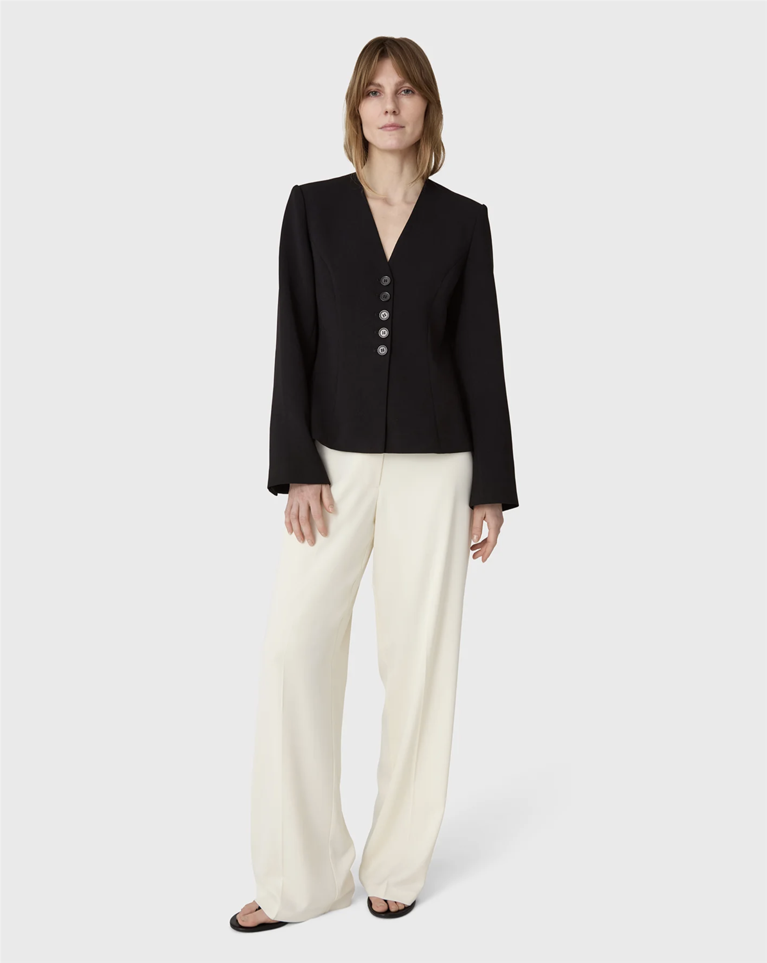 Blazer - Dania Crepe Blazer Black