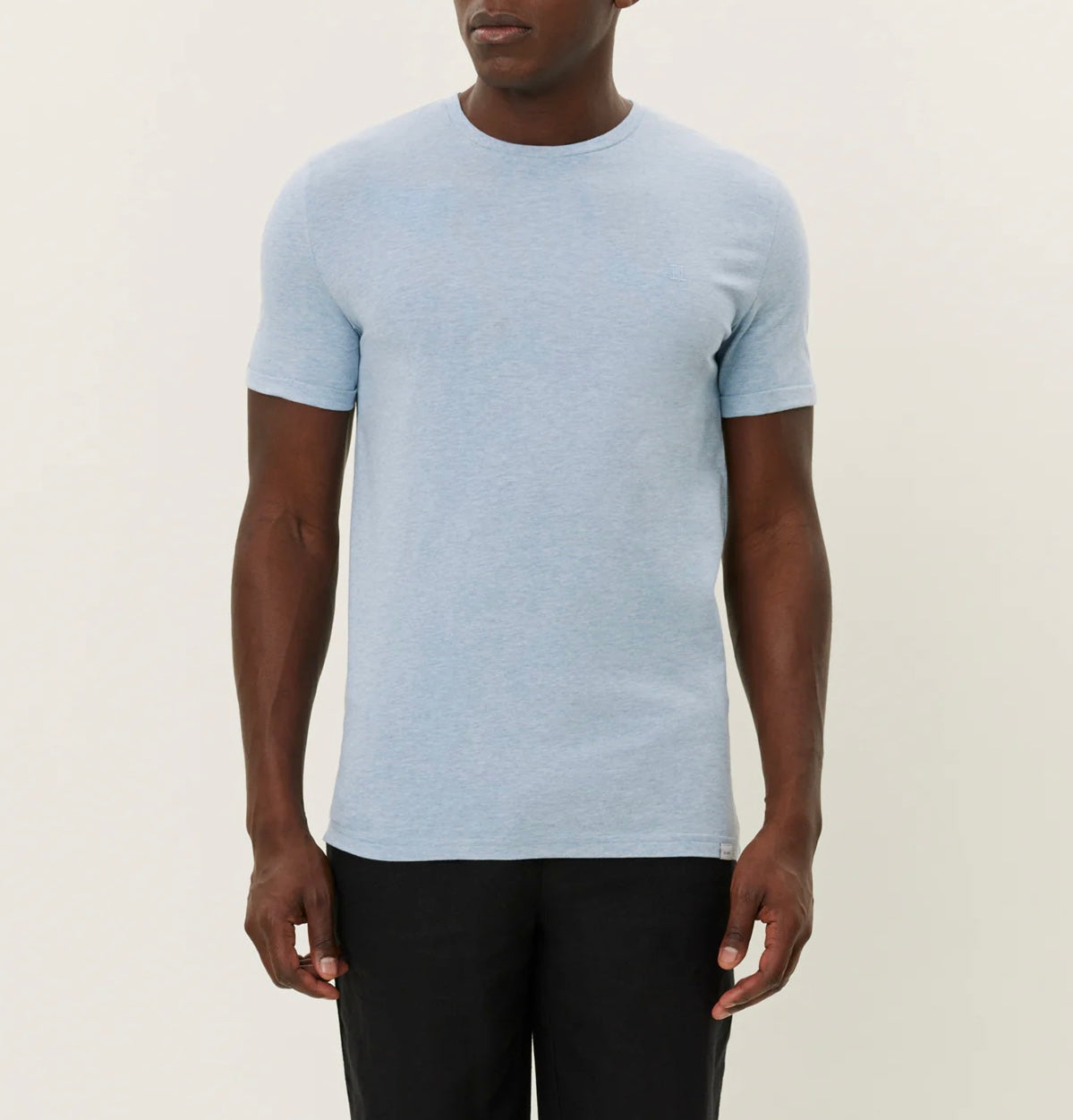 T-skjorte - Nørregaard Tonal T Shirt Xenon Blue Melange