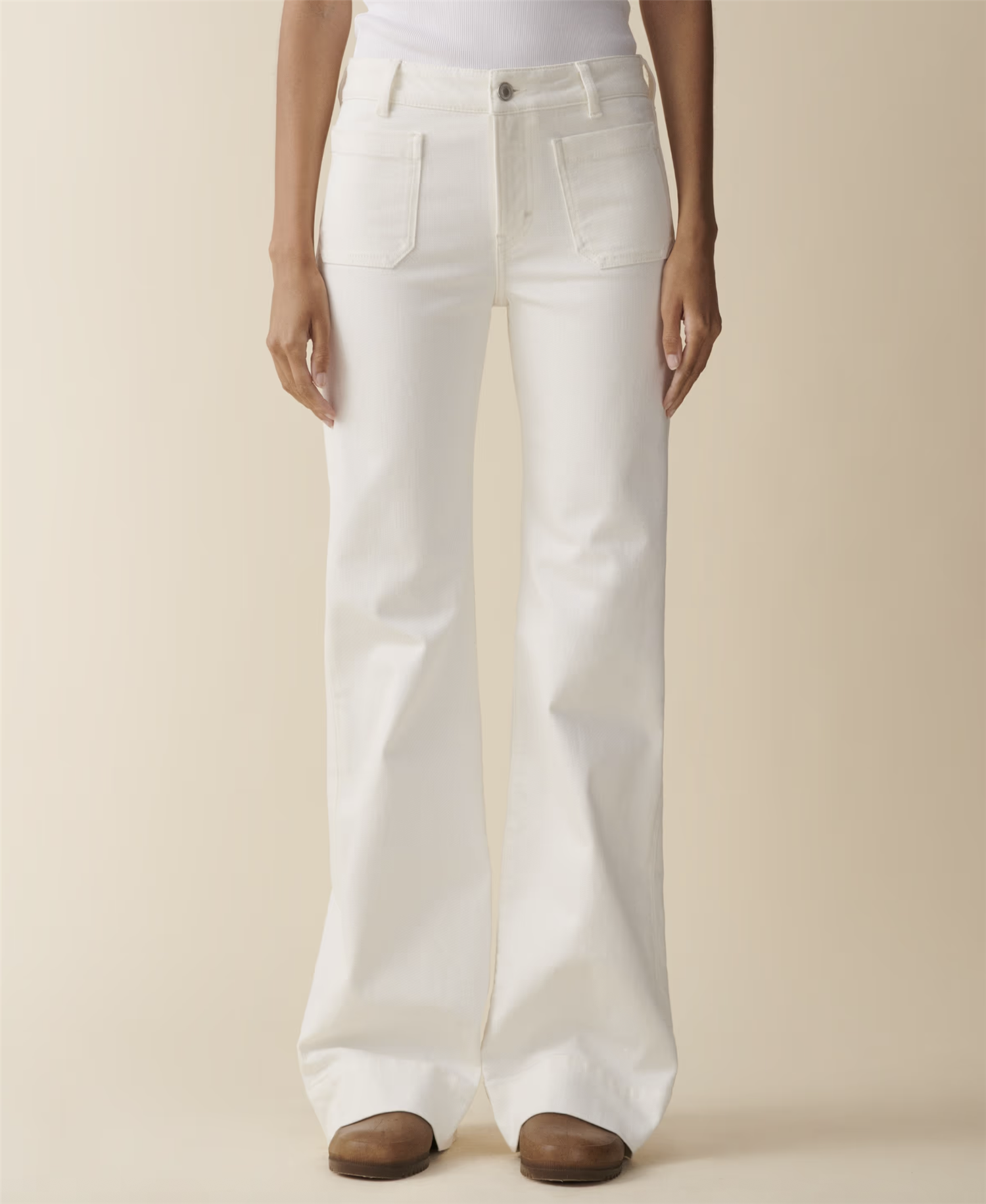 Jeans - St Monica Low Natural White