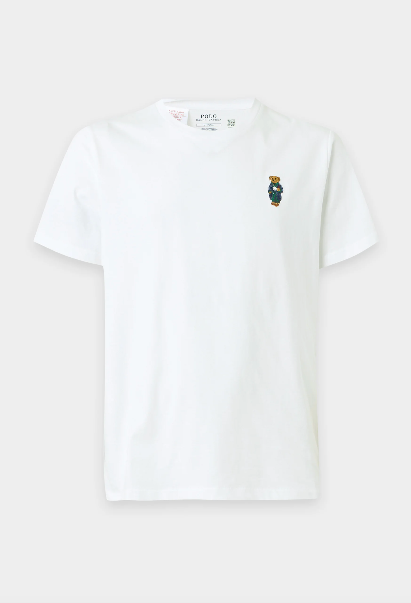 T Skjorte - Polo Bear Sleep Knit T-Shirt White