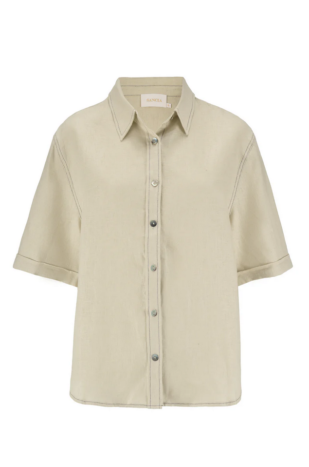 Skjorte - The Priya Shirt Dew