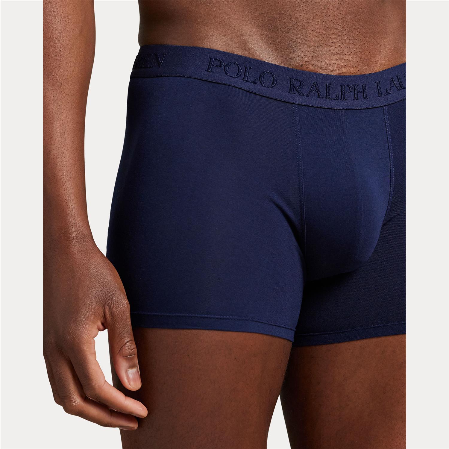 Boxershorts - Stretch Cotton Boxer Brief 3-Pack Blues