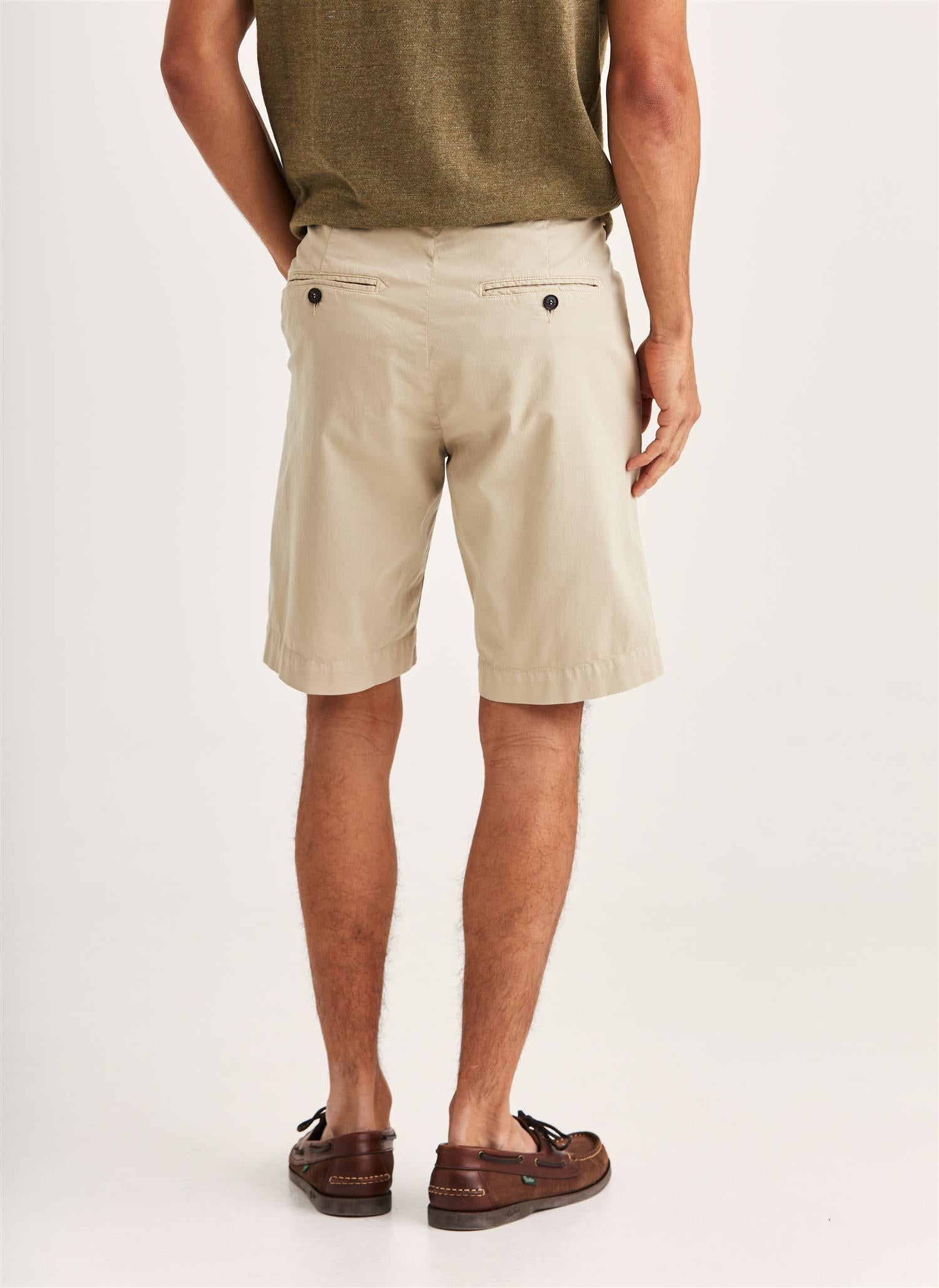 Shorts - Jeffrey Summer Chino Shorts Khaki