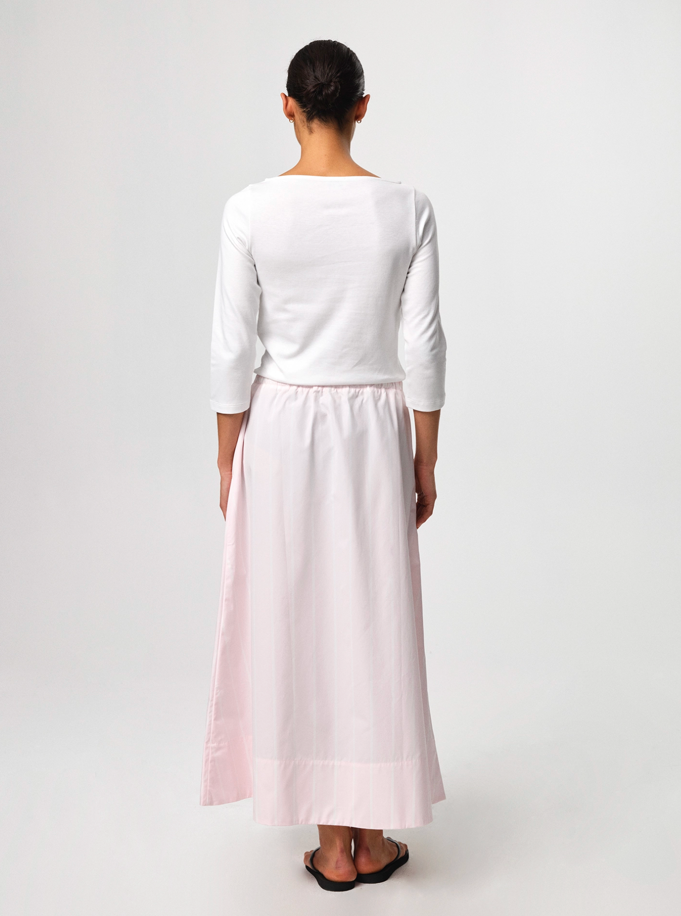 T Skjorte - Nina Half Sleeve White