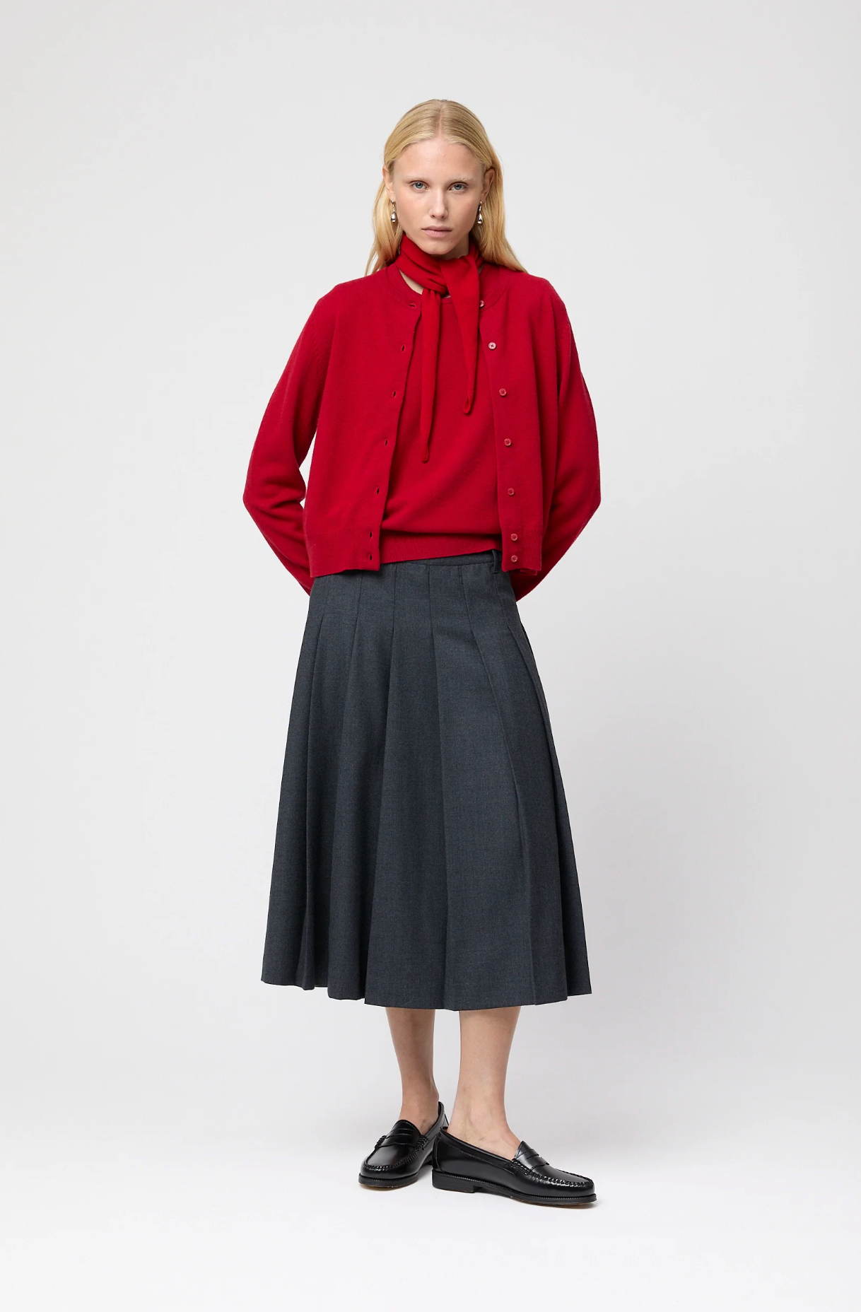 Topp - Classic Wool Tank Crimson