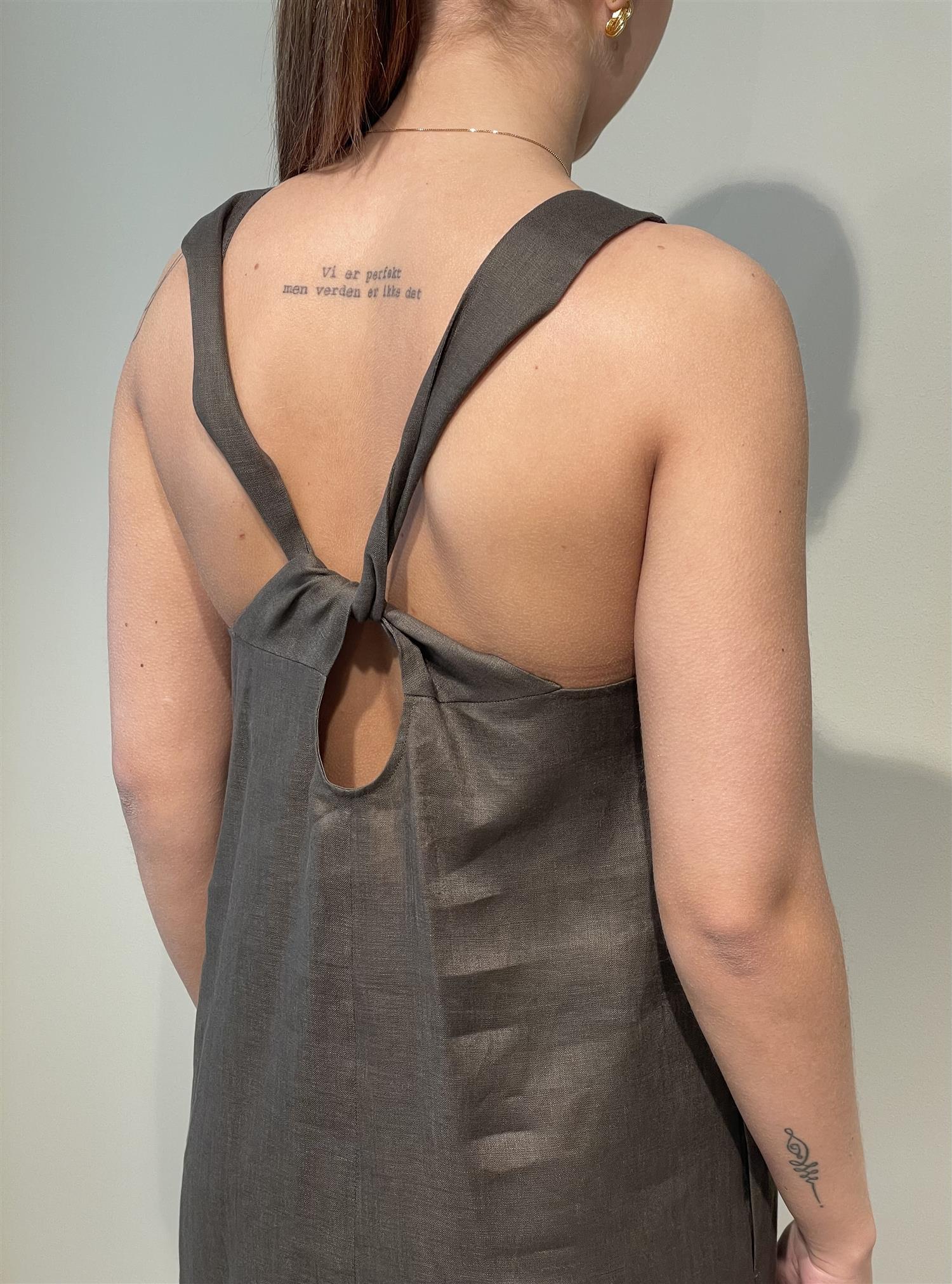 Kjole - Douglas Dress Dark Green